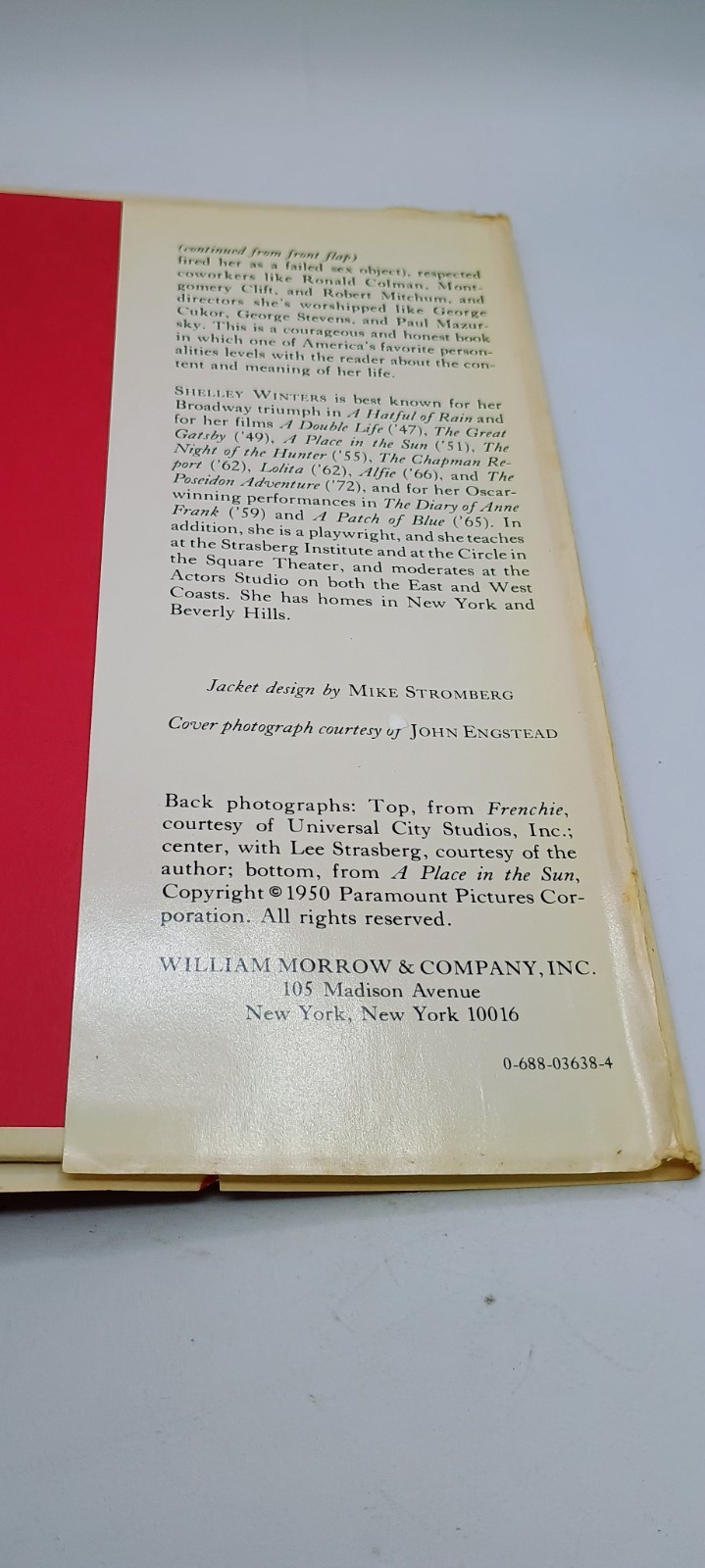 Vintage Book Shelley: Also known as Shirley – Shelley Winters 1980 Hardback BB6