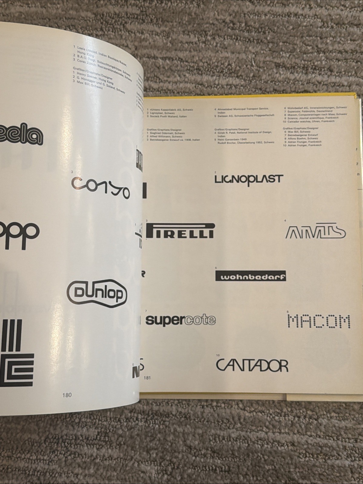 Signet Signal Symbol Walter Diethelm HC International Signs and Designs 1972