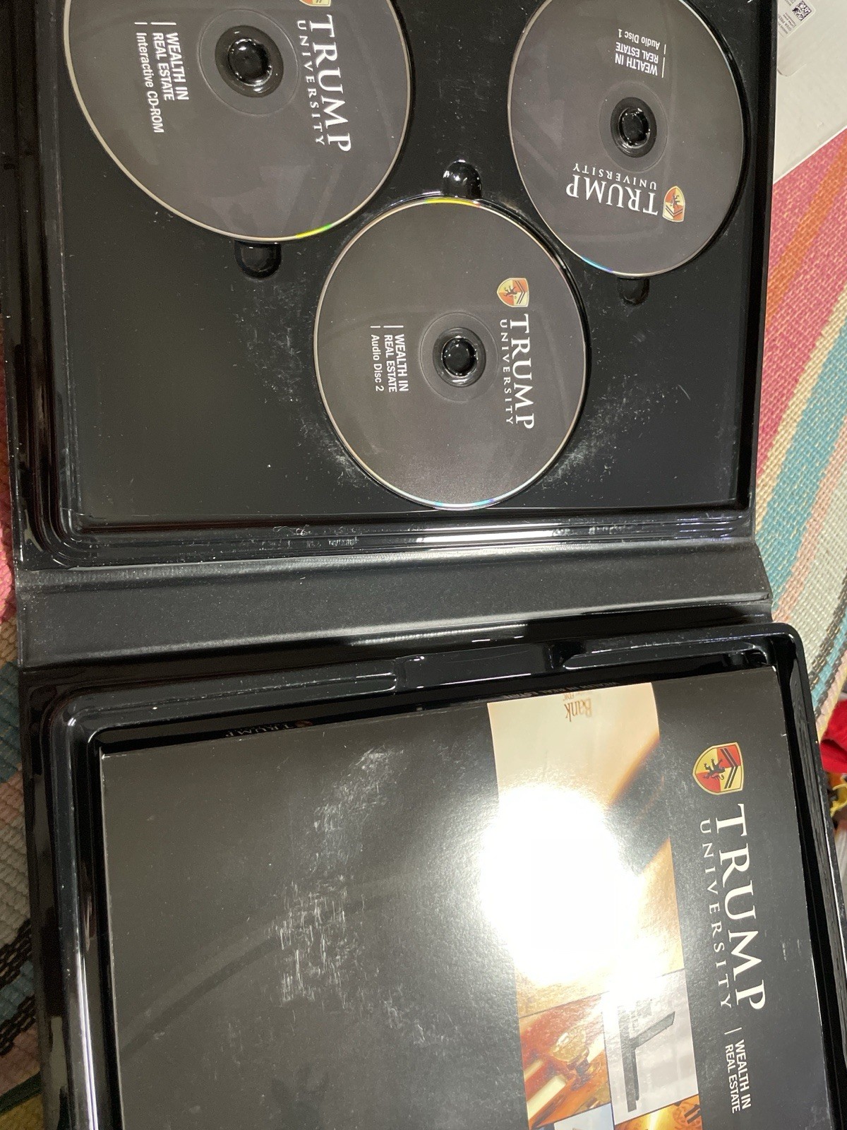 Trump University Wealth in Real Estate 3-Disc Set + Workbook Binder Coaching
