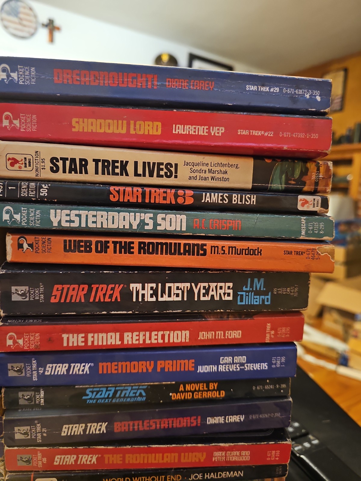 Star Trek Vintage Bantam 60s-80s Various Authors Condition PB LOT OF 34