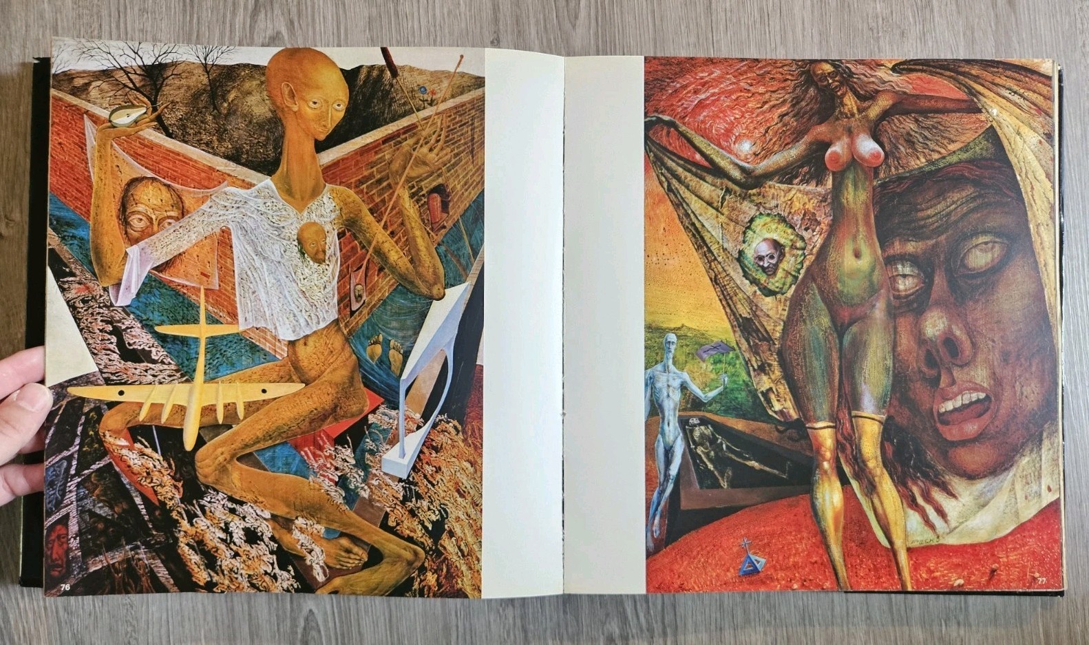 Ernst Fuchs – Harry Abrams Inc., First Edition – English – Artbook
