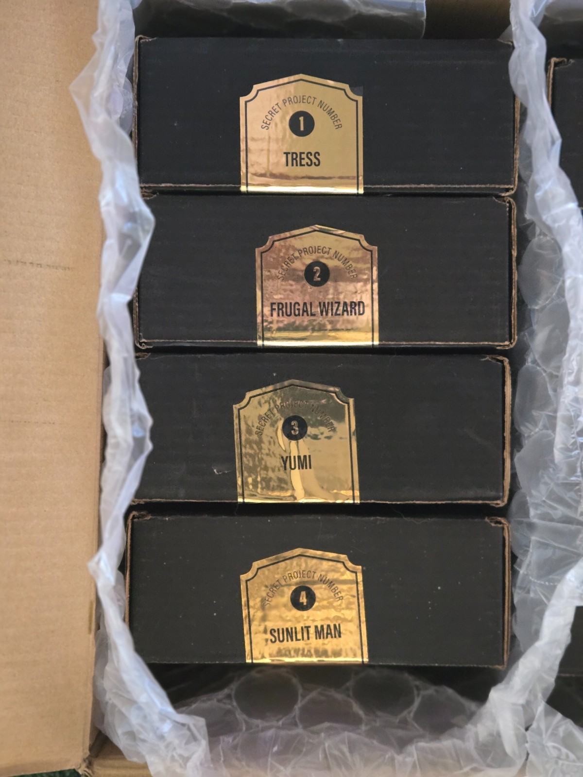 A Year of Sanderson Complete Set: 8 Swag boxes + Secret Projects 1-4 NEW SEALED!