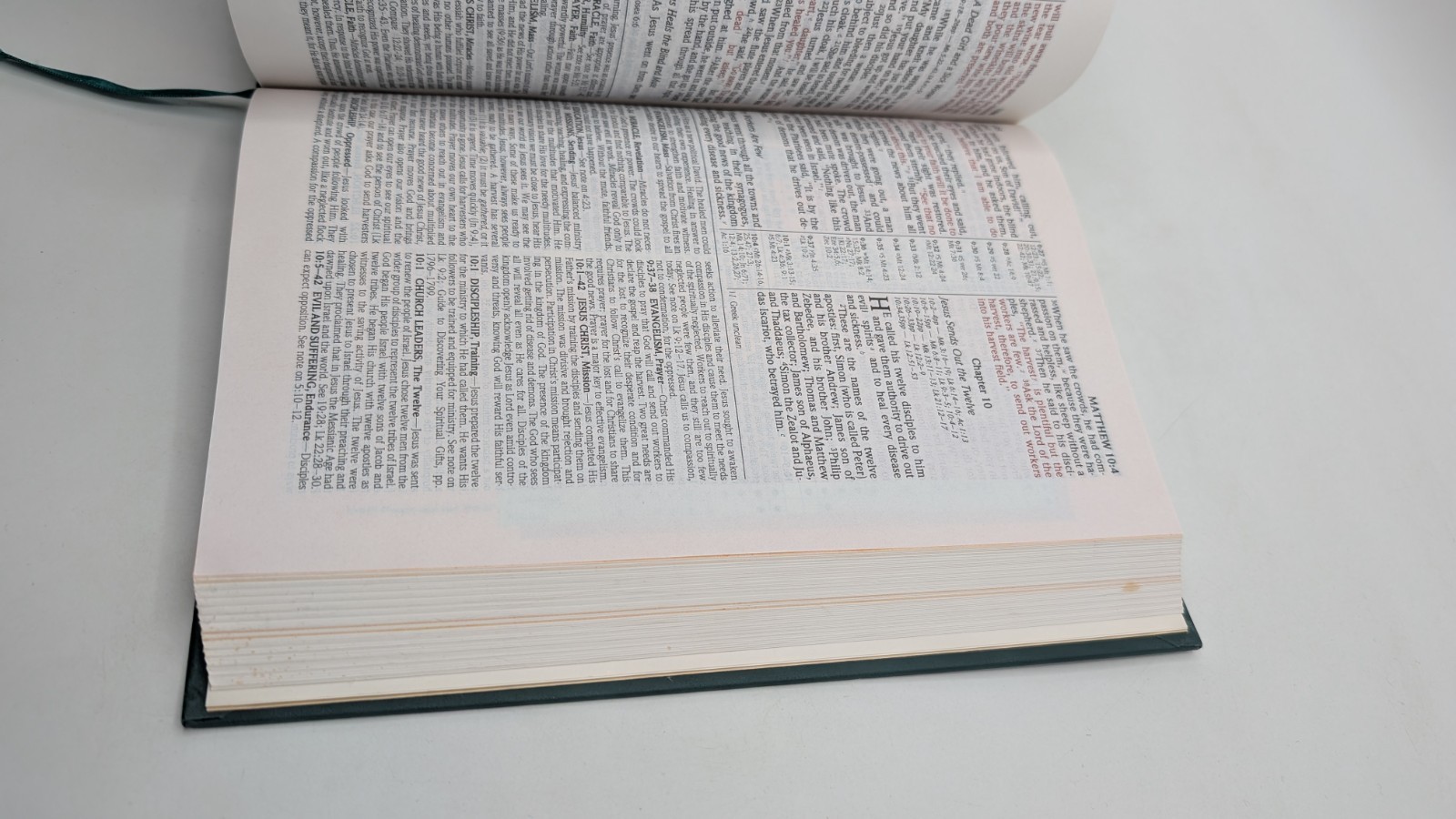 Disciple’s Study Bible NIV New International Version Hardcover – Very Good
