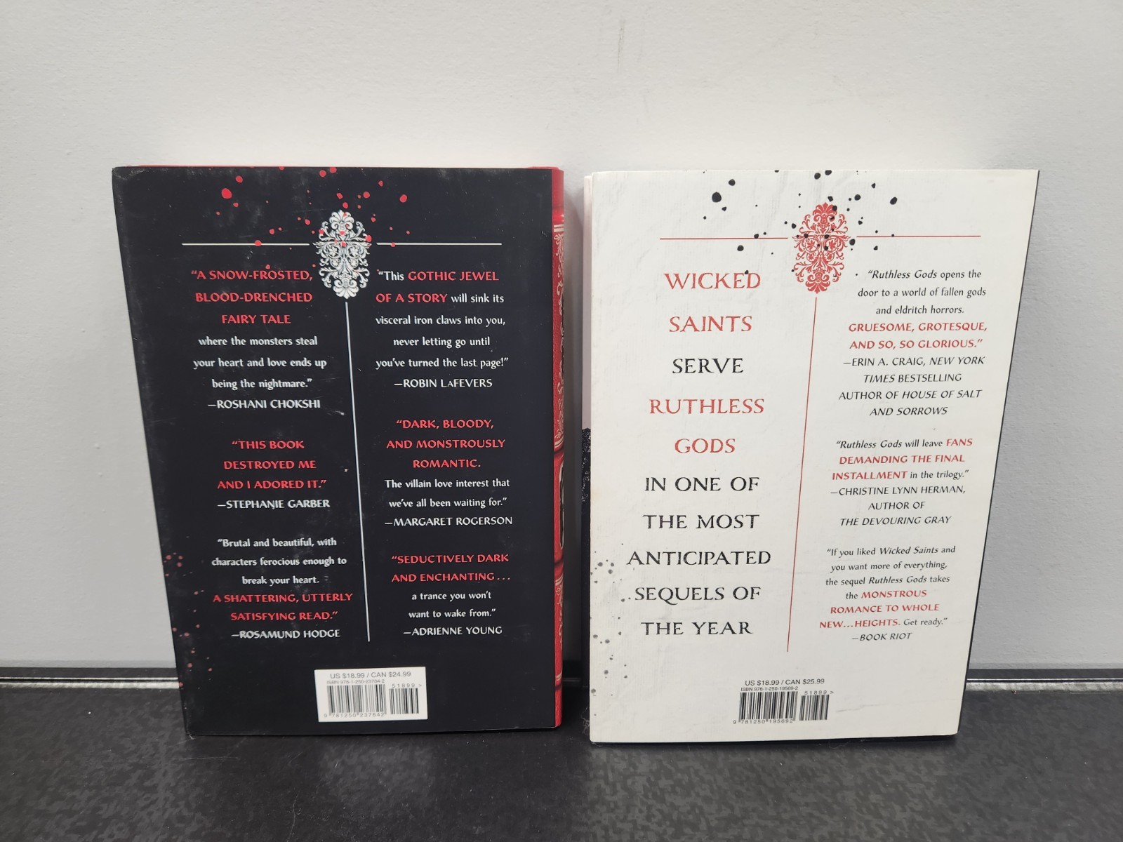 Wicked Saints & Ruthless Gods by Emily Duncan HC 1st Ed w/ (1) Signed Owl Crate