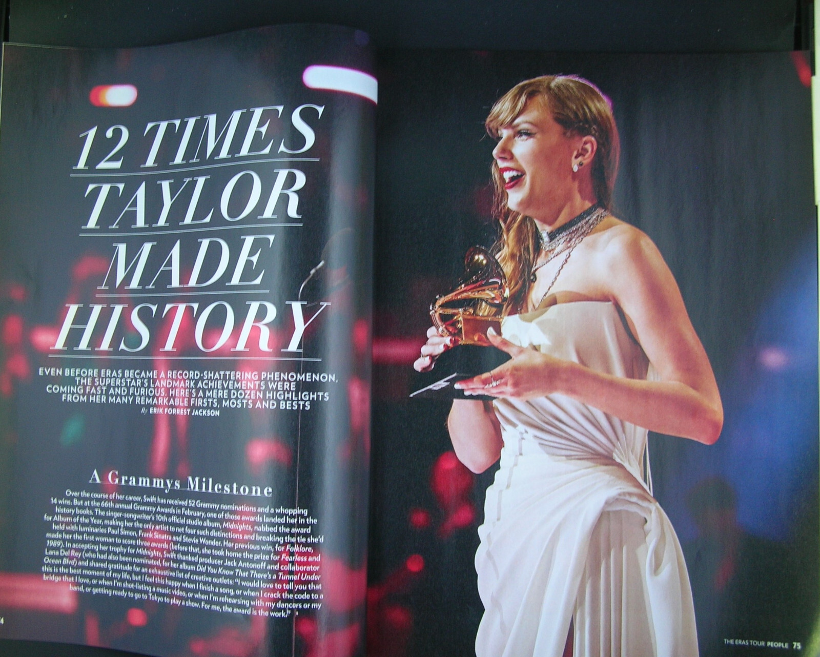 People Special Edition TAYLOR SWIFT;The Eras Tour 100+ Photos Plus 2 Posters NEW