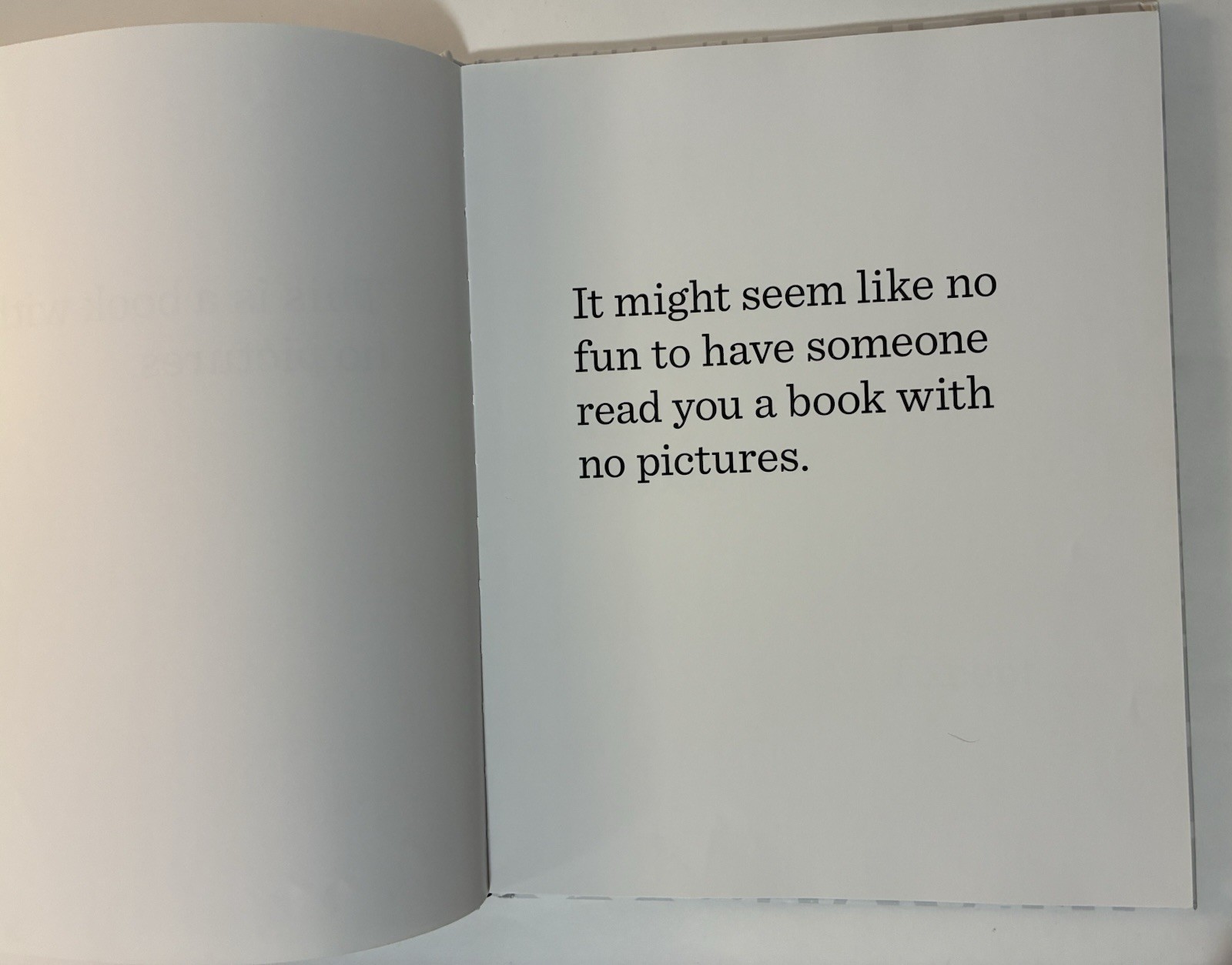 Book with No Pictures by Not Available (2014, Hardcover)