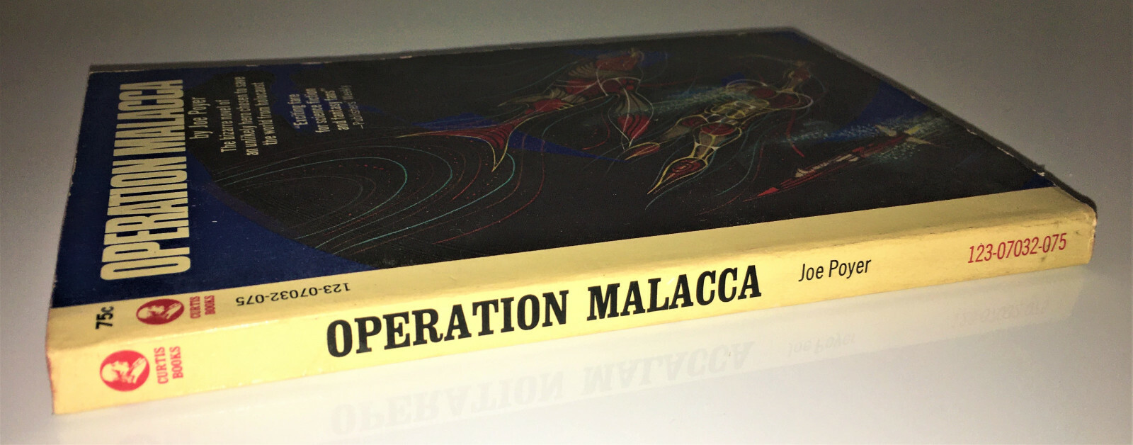 OPERATION MALACCA by Joe Poyer 1968 Paperback SF Novel Curtis Books