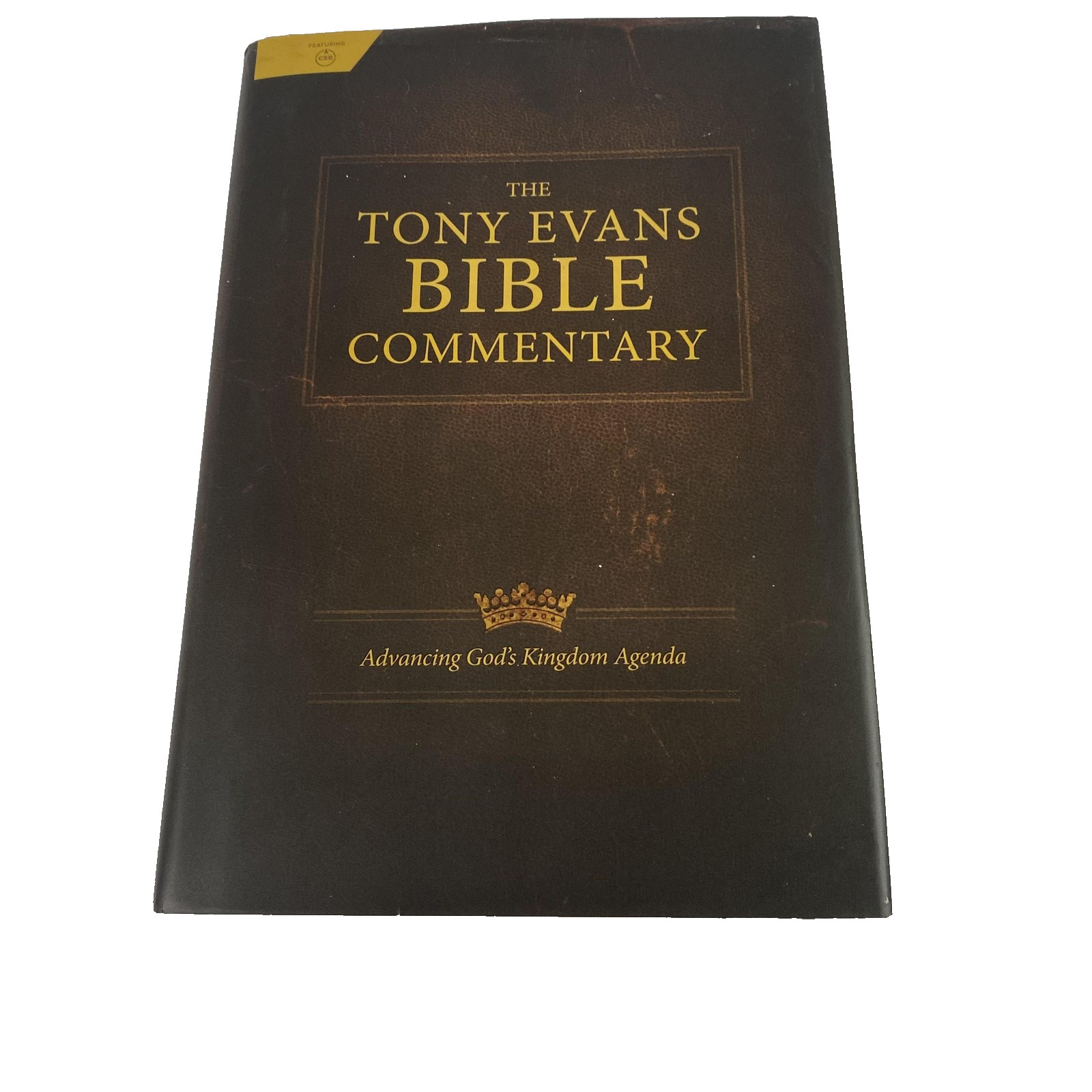 The Tony Evans Bible Commentary Tony Evans Hardcover Holman CSB Printed USA