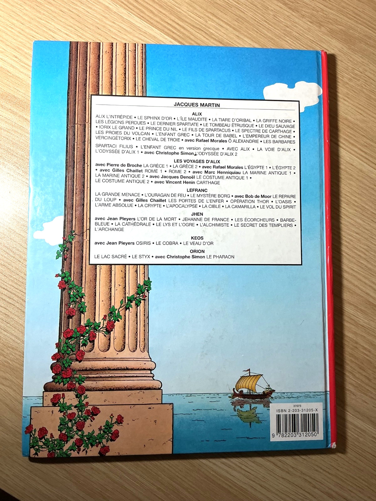 Les Aventures d’Alix, bande dessinée 4-Book French Hardcover Vintage