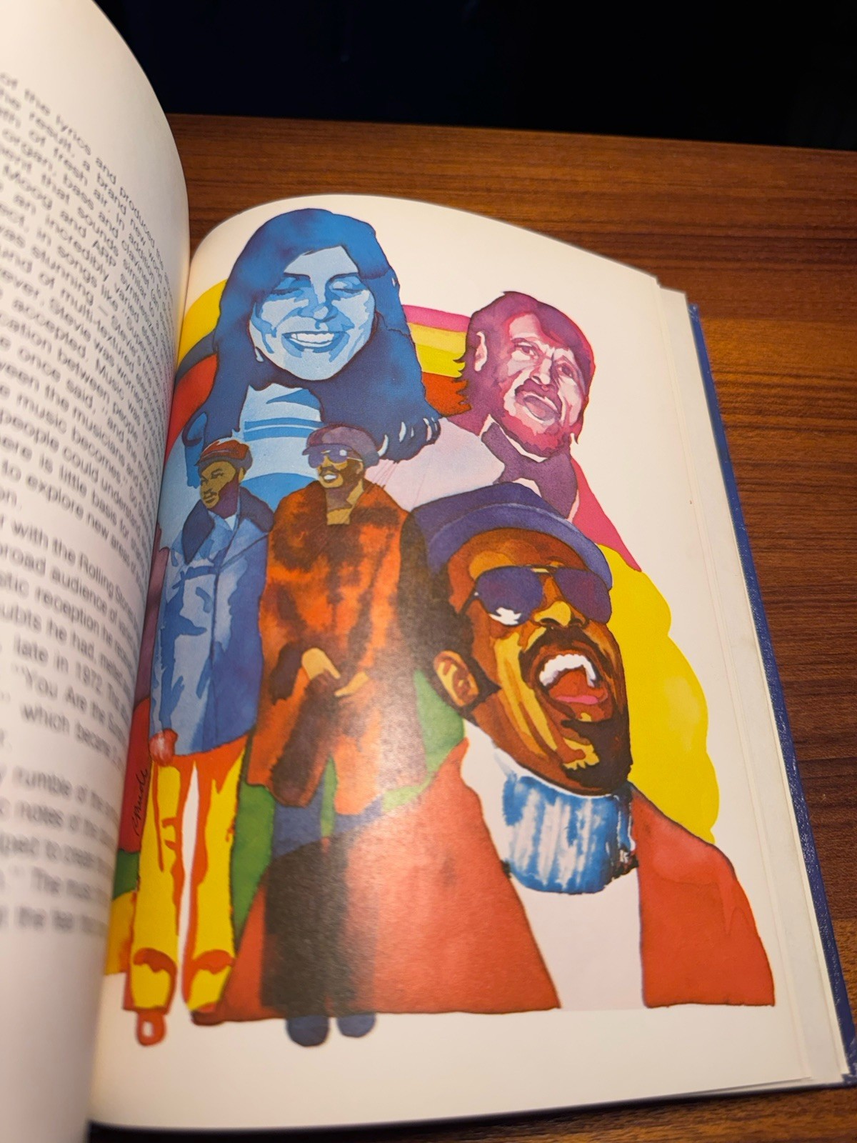 Stevie Wonder by Sam Hasegawa 1975 Rock’n PopStars Soul Funk Disco Era Icon Art