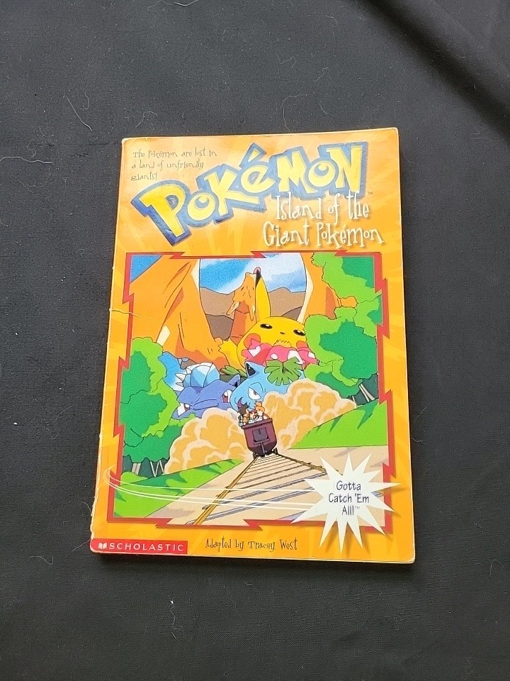 Scholastic Tracey West Pokémon Paperback Lot of 4 (Ages 4-8) Chapter Books