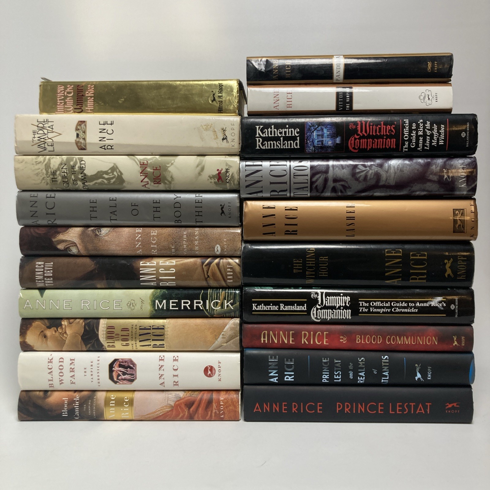 ANNE RICE IMMORTAL UNIVERSE *All 1ST EDITION* Vampire Chronicles Mayfair Witches