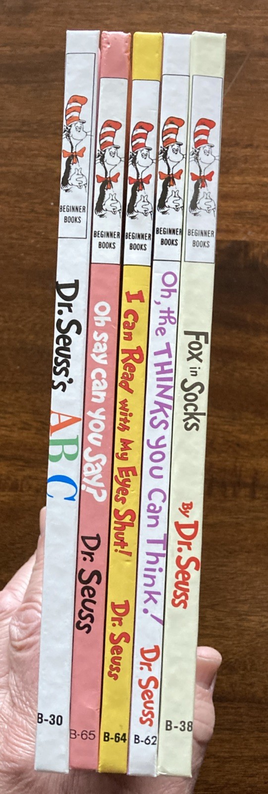 Lot Of 5 Dr Suess Beginner Books ~ Hardcover