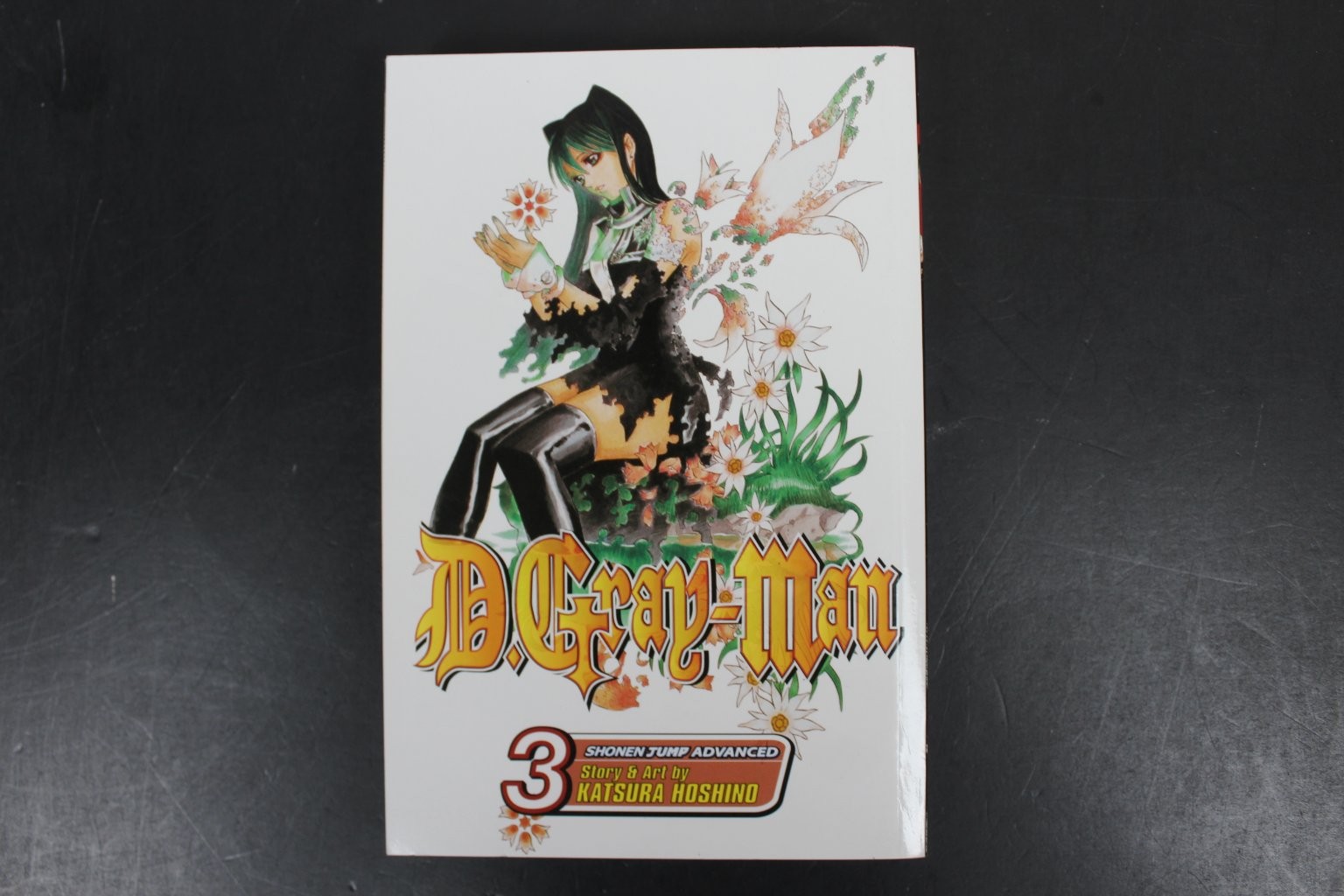 D.Gray-Man Vol 3 Katsura Hoshino 2009 Manga Shonen Jump Advanced VIZ Media ~VG