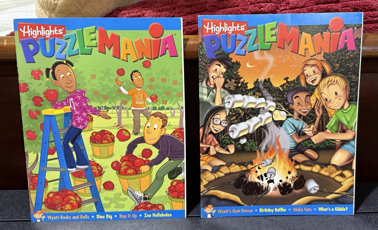 Highlights Puzzlemania Lot of 9 Books 2010 Books Magazines Educational Kids NEW
