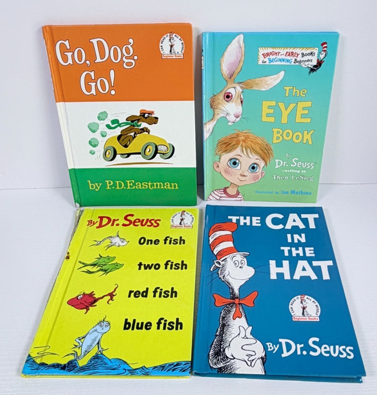 Dr Suess Childrens Beginner Book Lot of 14 Hardcover Cat in the Hat Horton