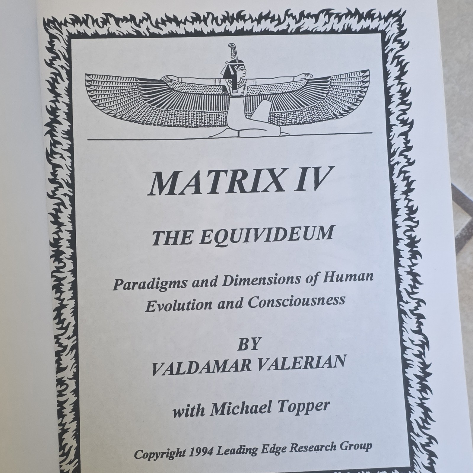 Matrix Series by Valdamar Valerian Signed number three Set of 4 Vintage Books