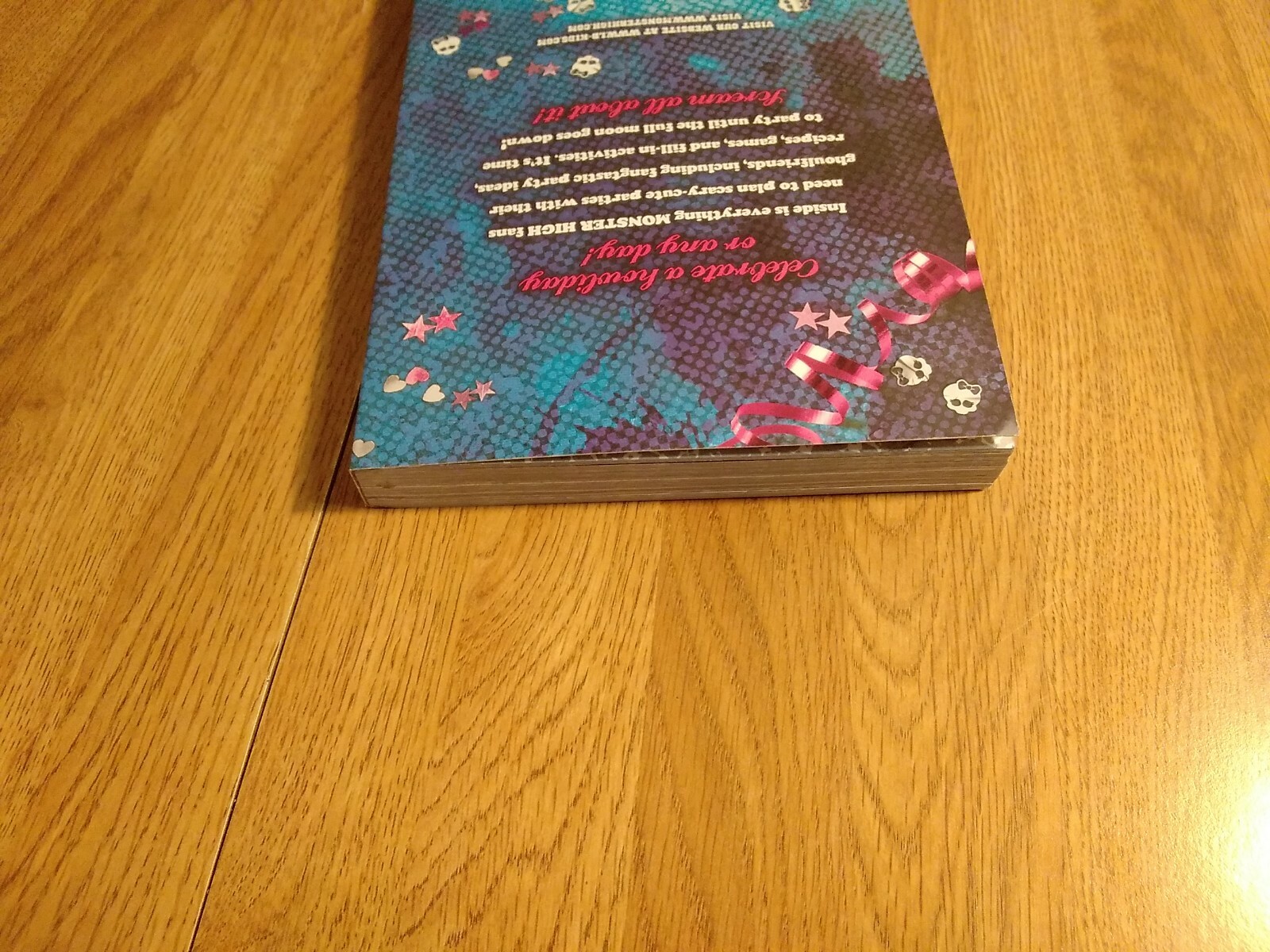Monster High Pretty Scary Parties An Activity Journal For Ghouls PB 2013 1st Ed