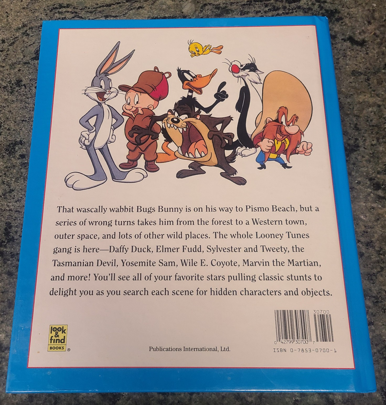 Vtg Look and Find Bugs Bunny and Friends Tom Demichael Diaz Looney Tunes 1994 HC