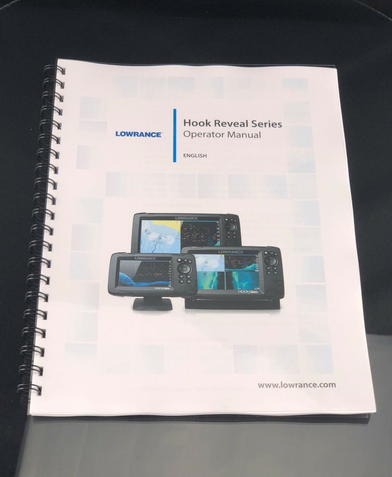 Lowrance HOOK Reveal Series Sonar Manual Instructions: 86 Pages Full Color