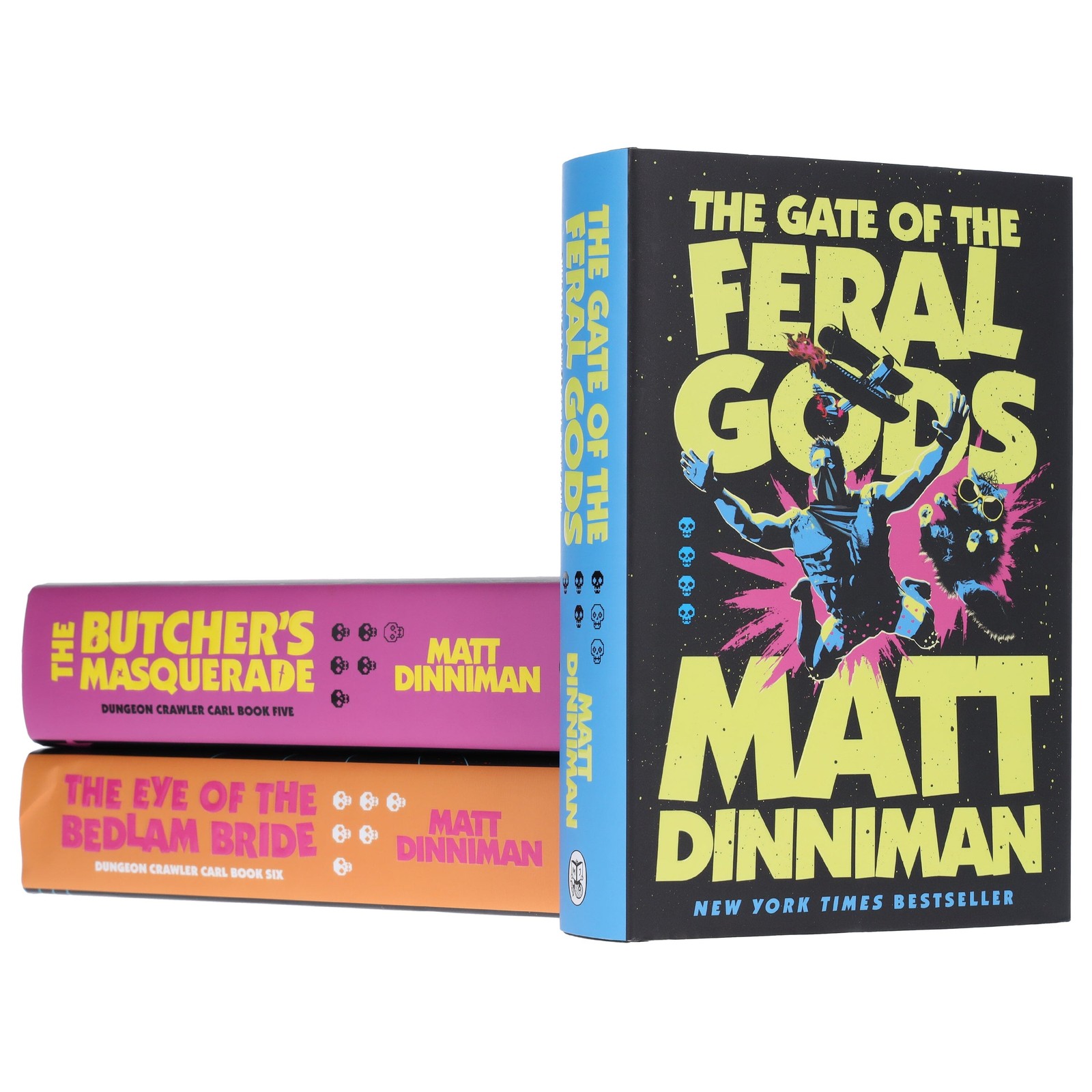 Dungeon Crawler Carl Series (Book 4-6) by Matt Dinniman 3 Books Set – HB