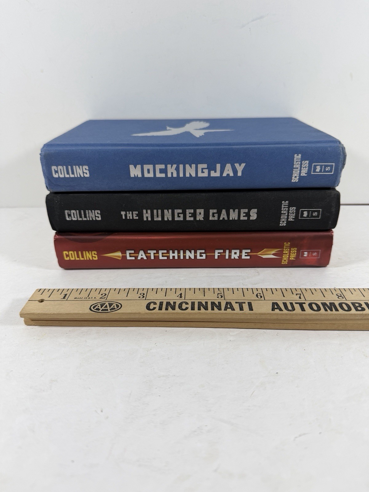 Hunger Games Trilogy-Set Lot of Three Hardcovers First Editions-Very Good