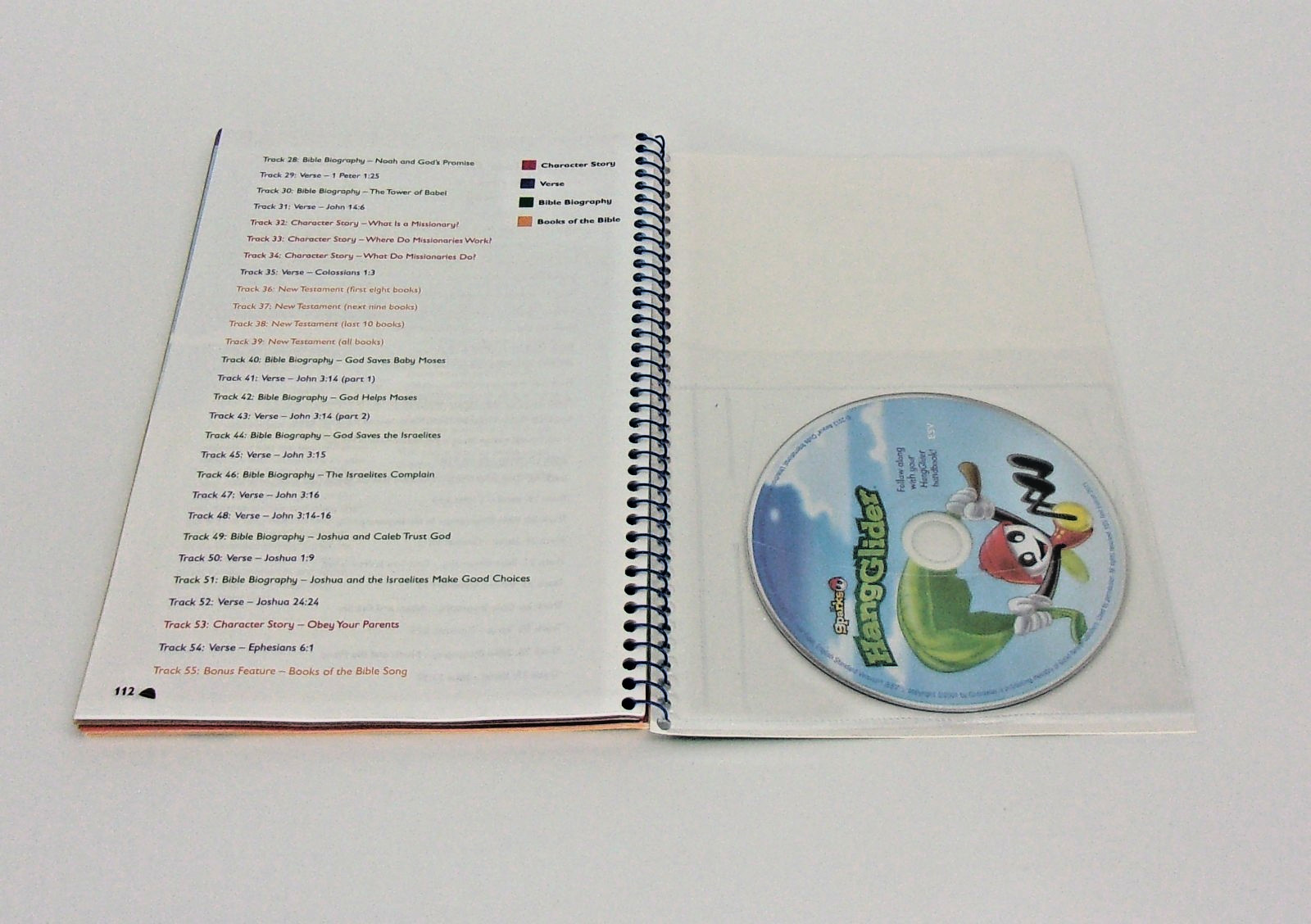 Awana Clubs-Sparks Book 1- HangGliders CD inside-ESV-92988, 92996