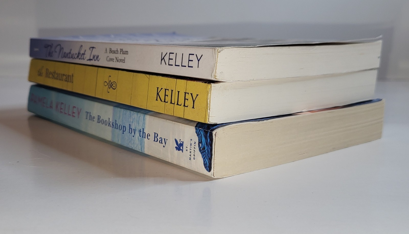 Lot of 3 Books by PAMELA KELLEY- The Restaurant, The Nantucket Inn, The Bookshop