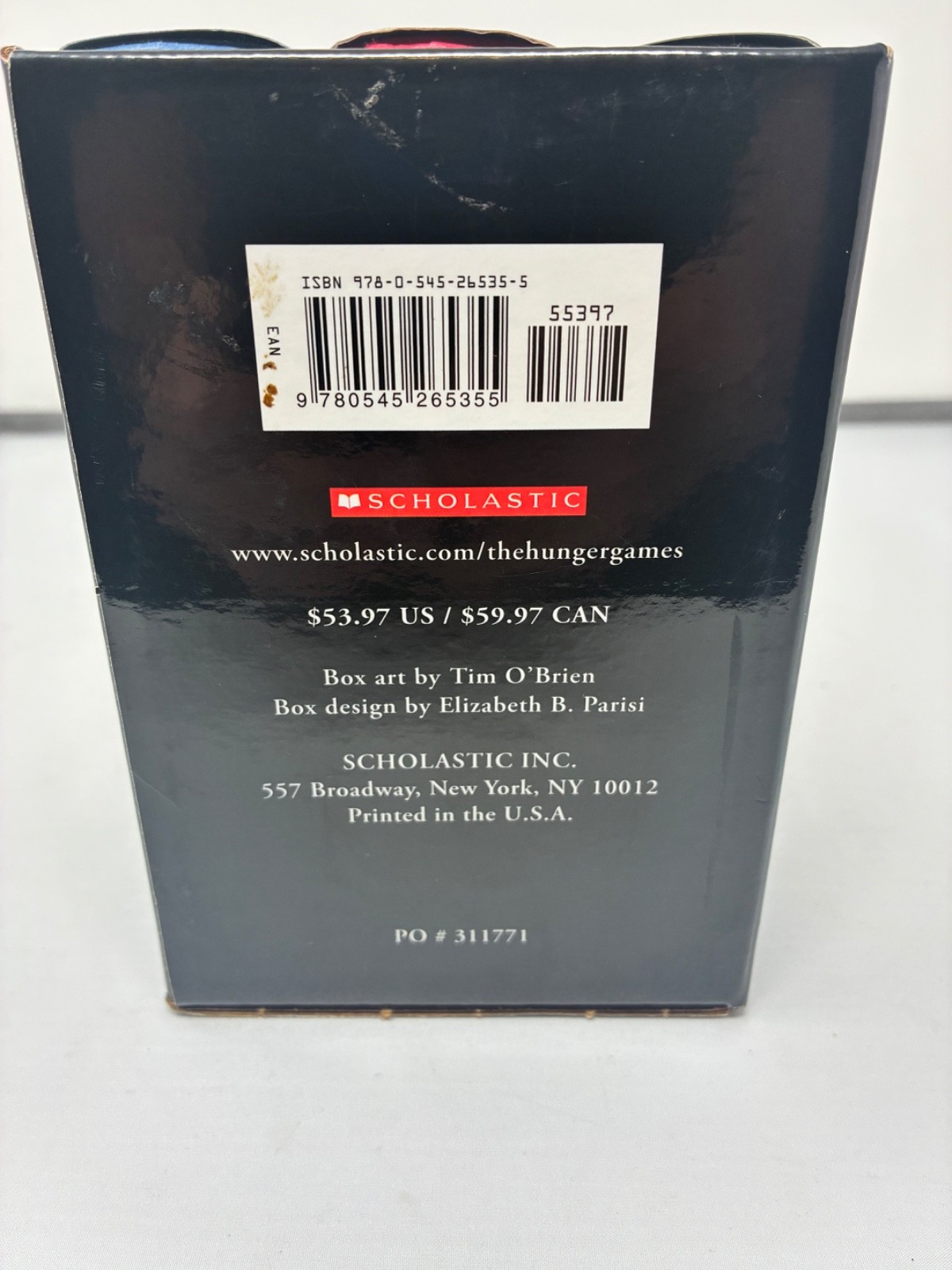 The Hunger Games Trilogy Boxed Set – Hardcover by Collins Suzanne New Unsealed