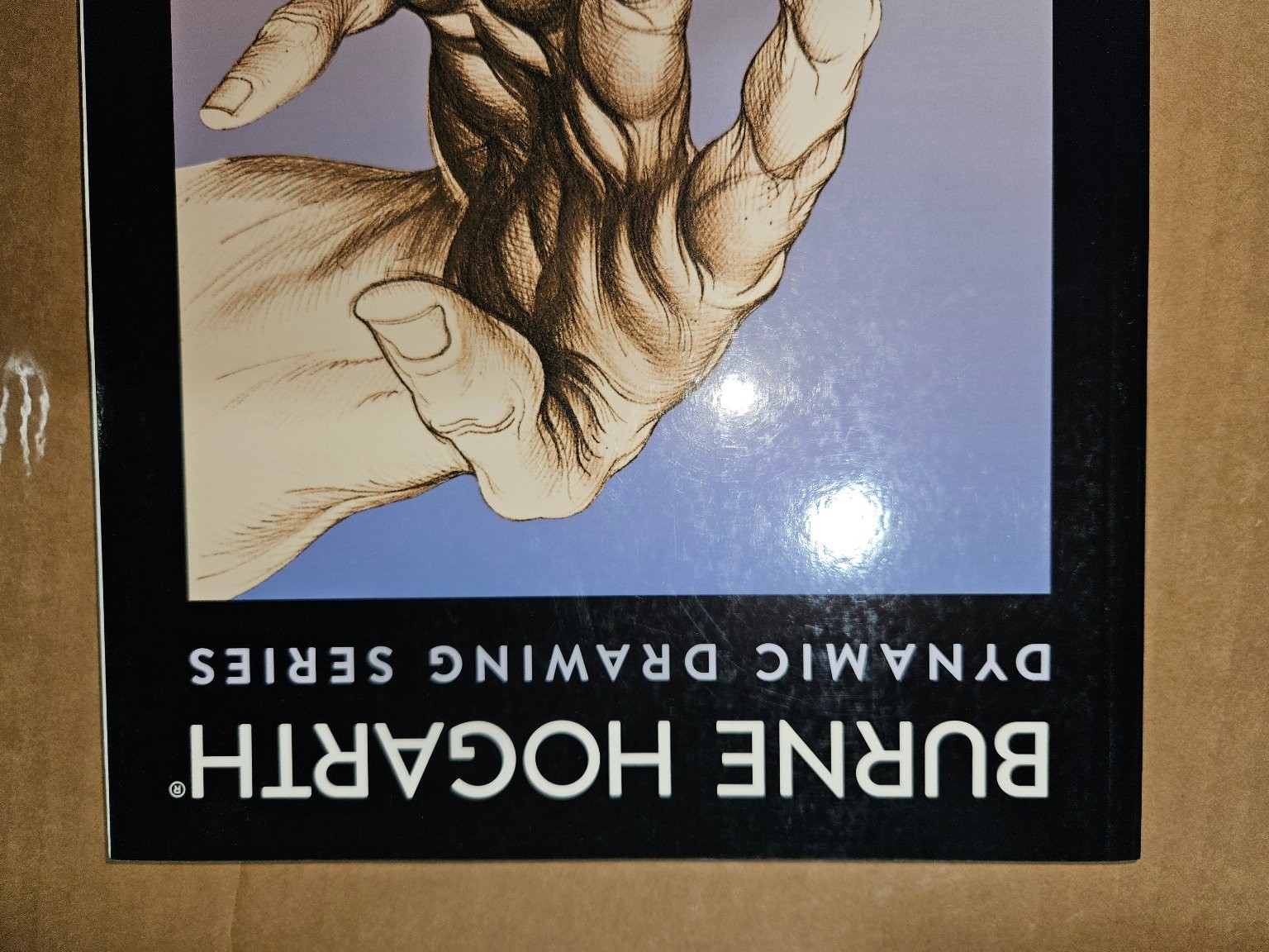 Burne Hogarth Drawing Dynamic Hands Graphic Novel Watson-Guptill