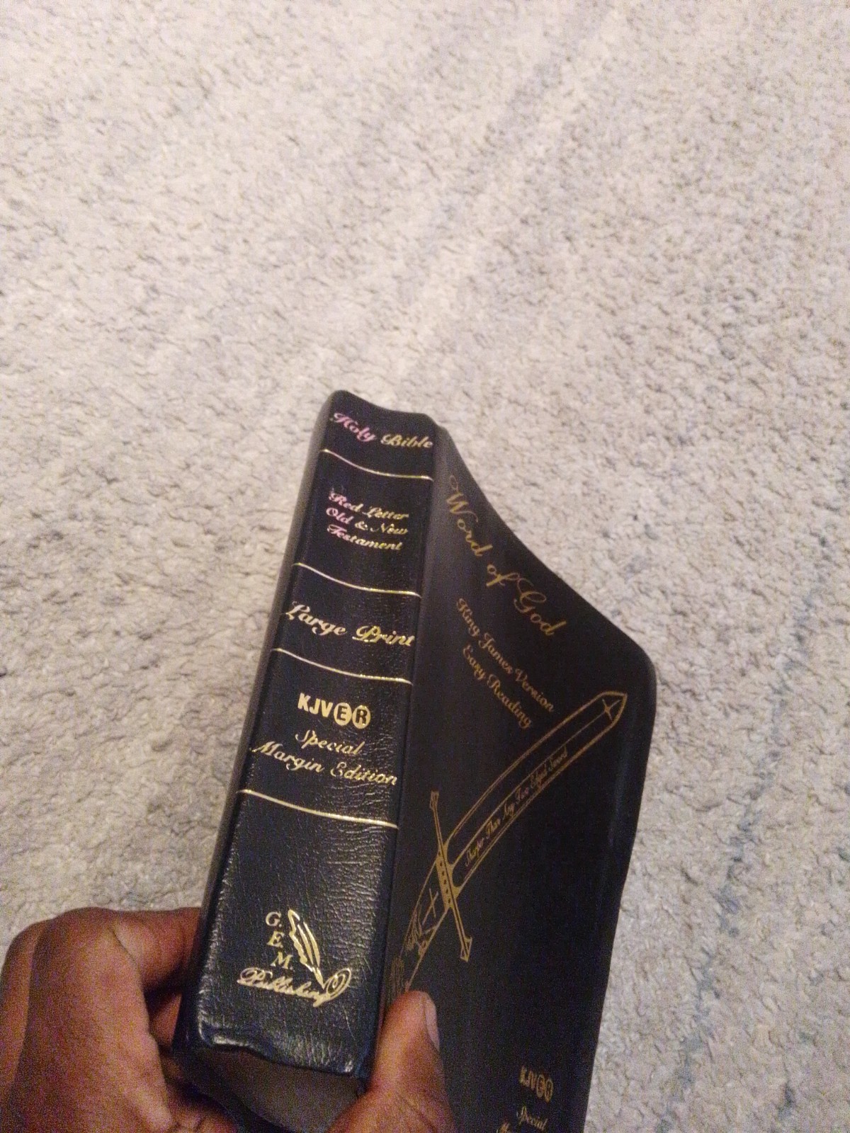 Word of God – King James Bible – Easy Reading Margin Edition