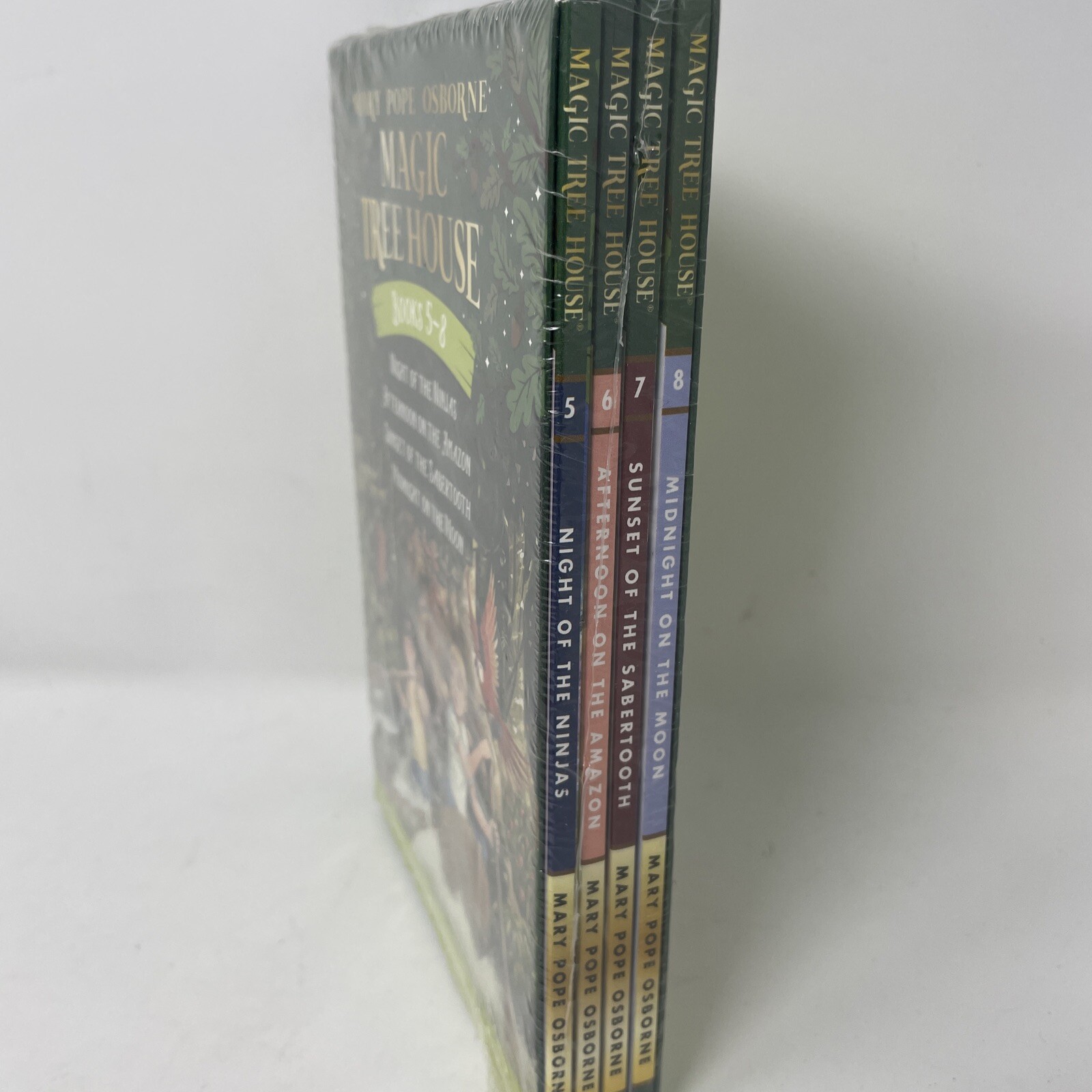 Magic Tree House Books Series 5-8 Box Set by Mary Pope Osborne – Brand New
