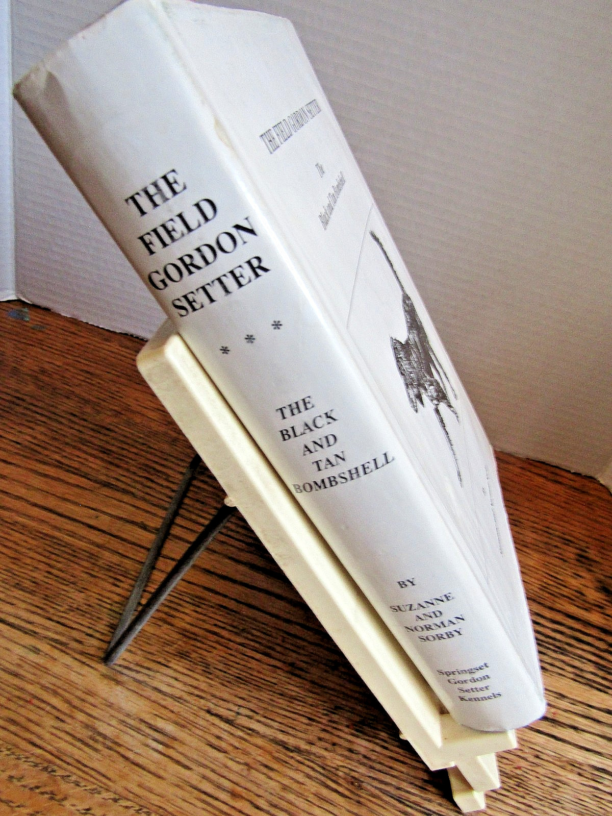 Field Gordon Setter HBDJ 1987 by Sorby 1st ed photos 366 pages VG dog care