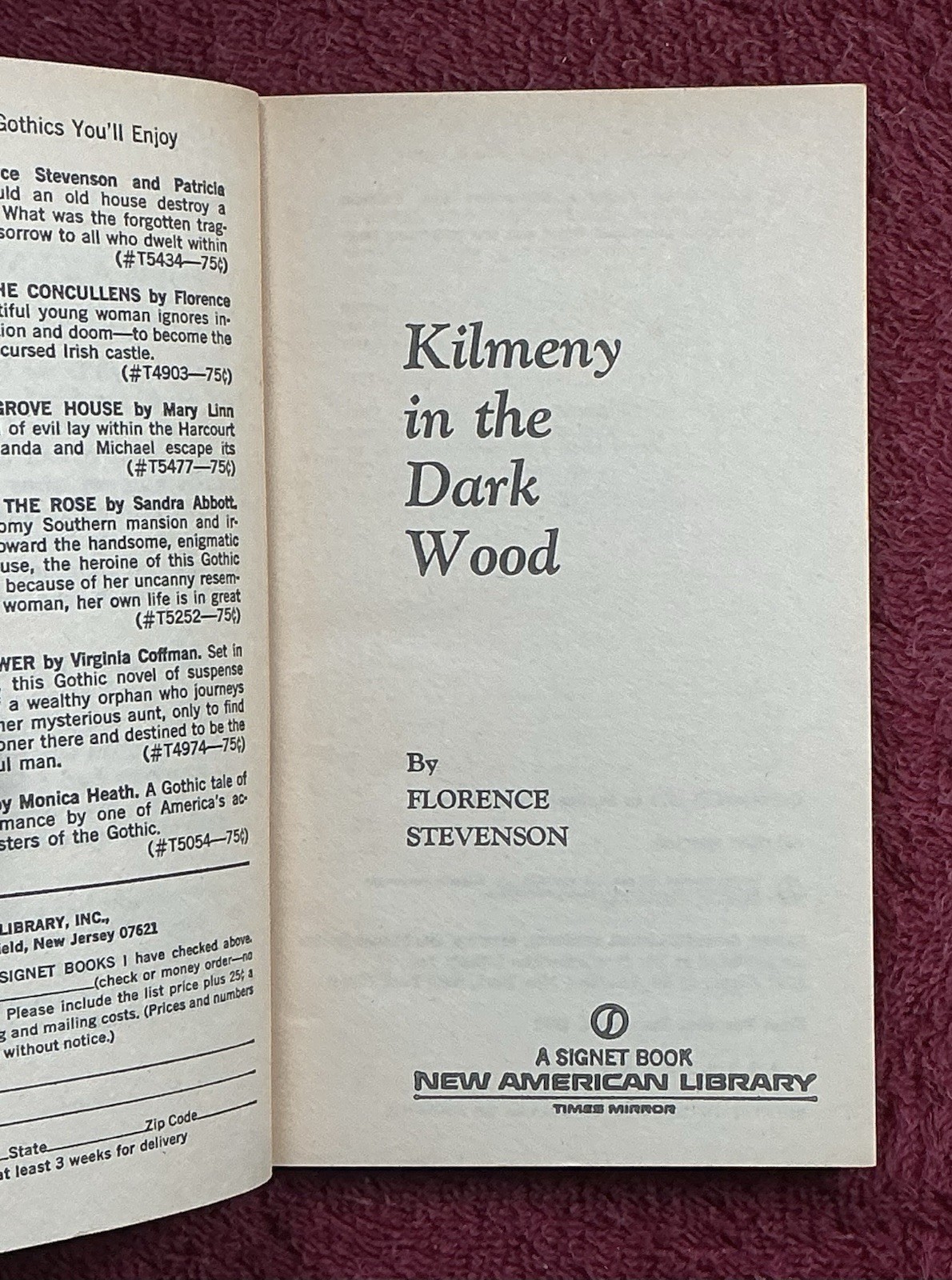 Kilmeny In The Dark Wood By Florence Stevenson