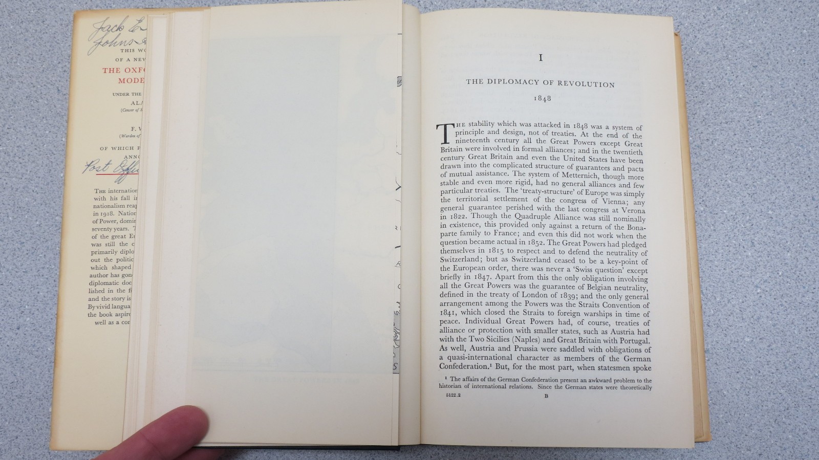 The Struggle for Mastery in Europe 1848-1918 by Taylor – Oxford Press hardcover