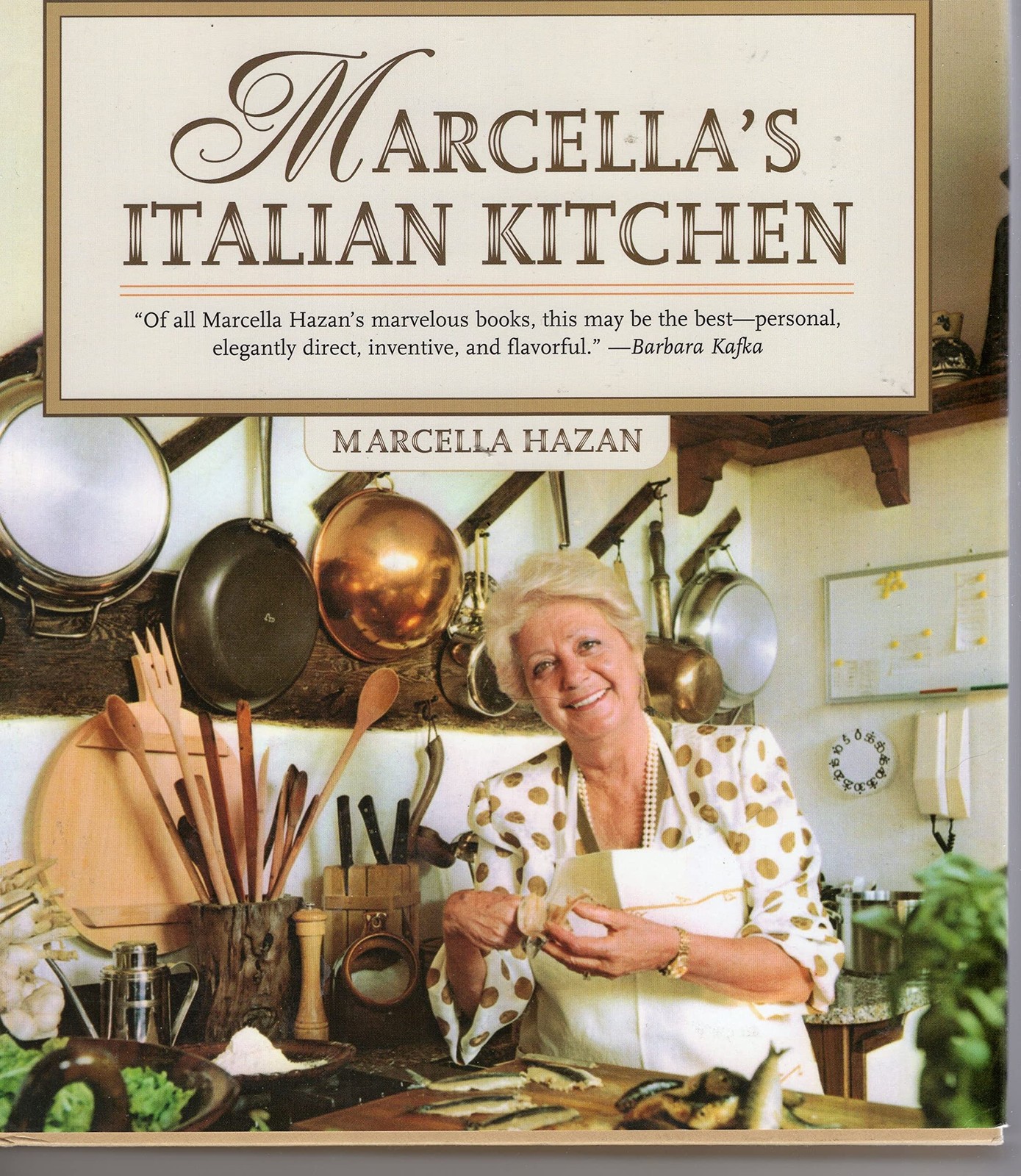 Marcella’s Italian Kitchen (2006 Hardcover) – hardcover hazan-marcella