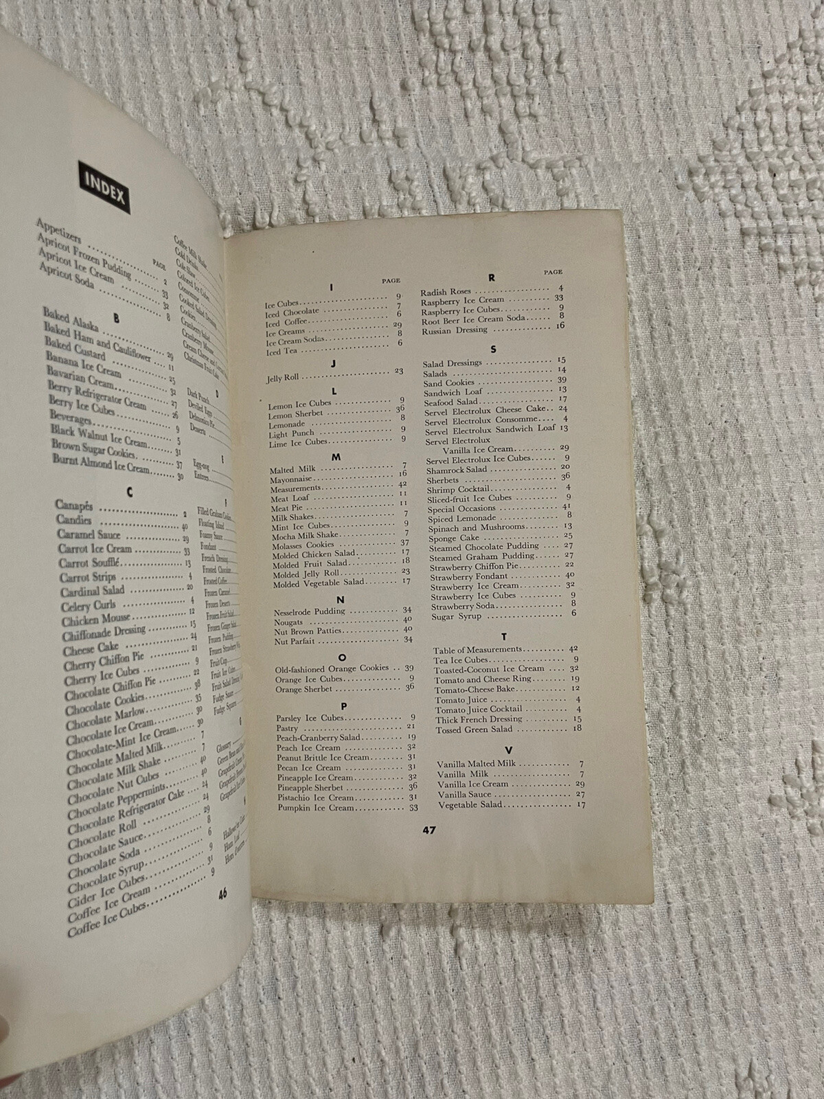 Servel Electrolux Cookbook Paperback Vintage 1937