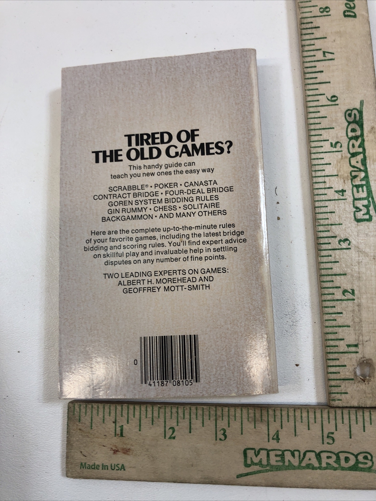 Play According to Hoyle – Morehead & Mott-Smith (Paperback, 1963)
