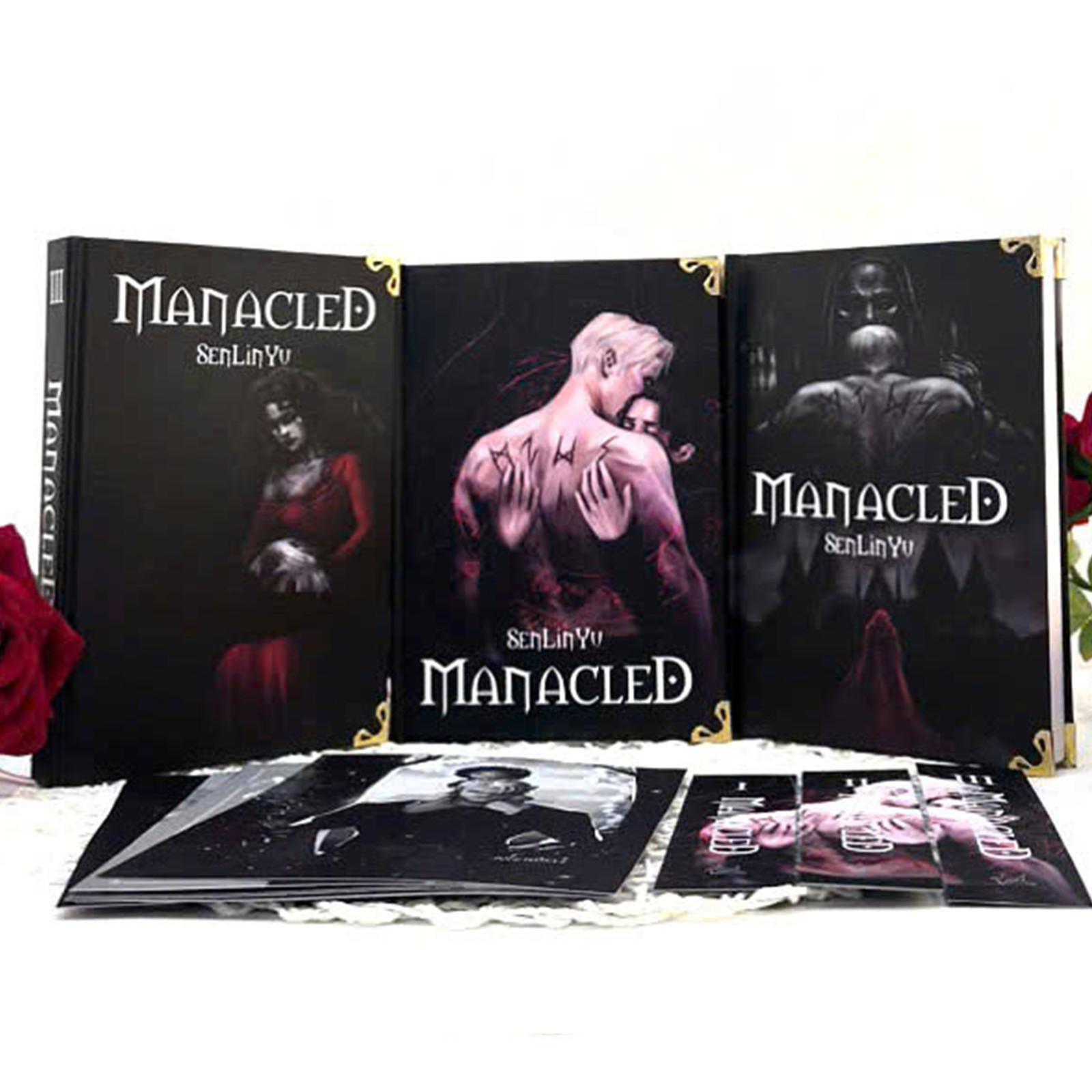 Manacled Book – Deluxe 3-Volume Edition with Illustrations – Complete Series 15