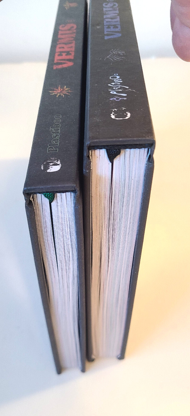 Out of Print Hollow Press Vermis 1 and 2 Hardcover Limited Forsaken edition
