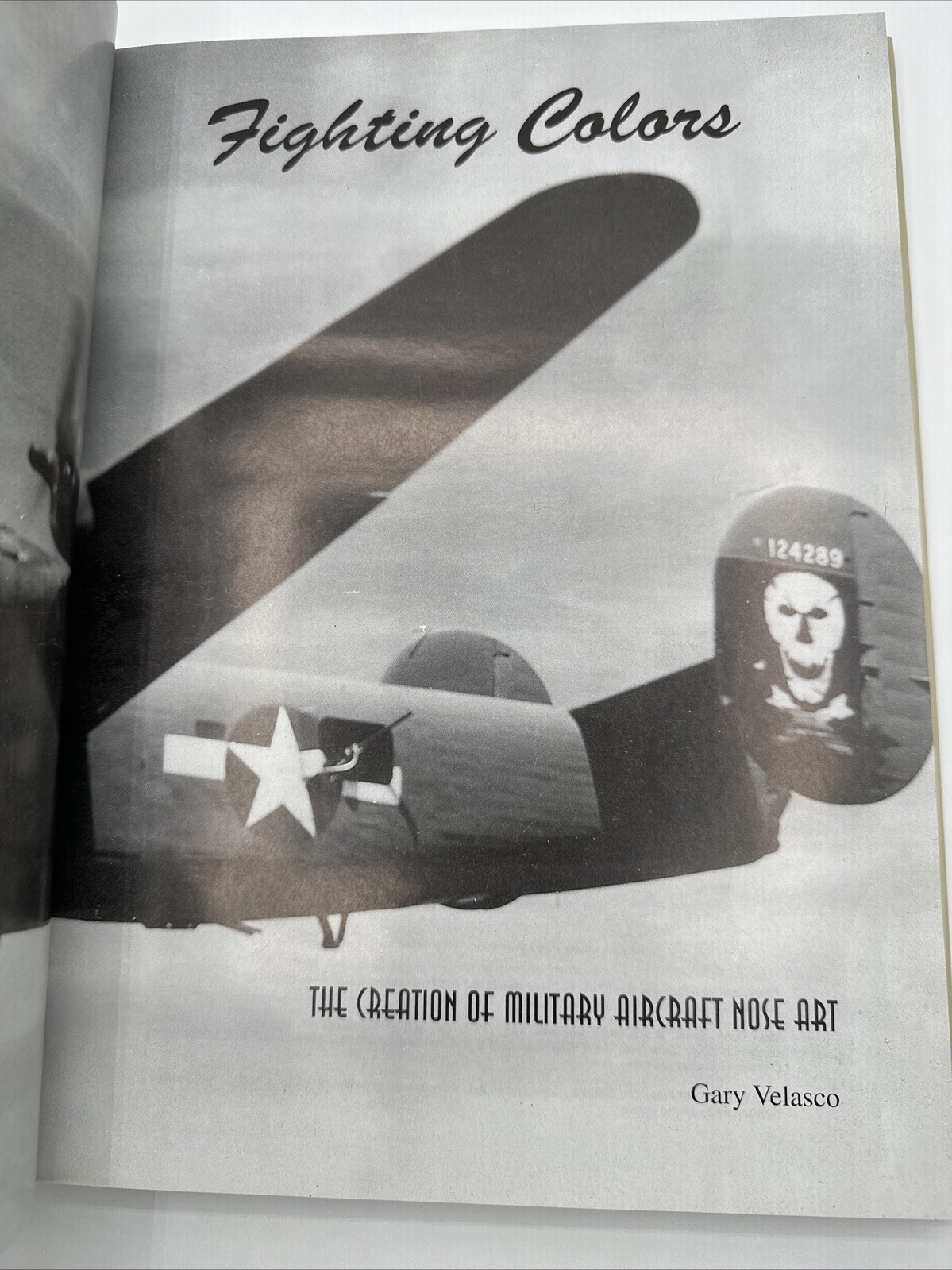 Fighting Colors The Creation Of Military Aircraft Nose Art Gary Velasco 2004 HC