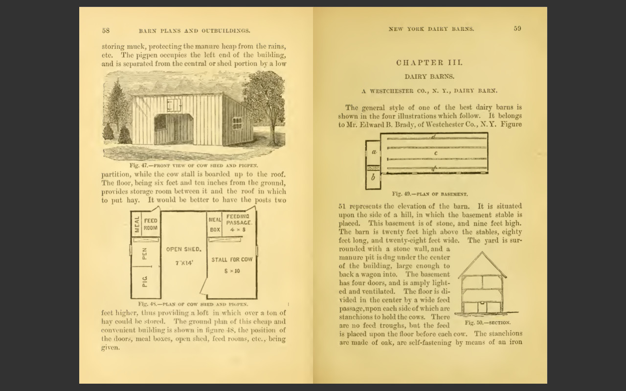 Barn Plans and Outbuildings: 257 Illustrations (1881 Edition) PDF E-Book CD-ROM