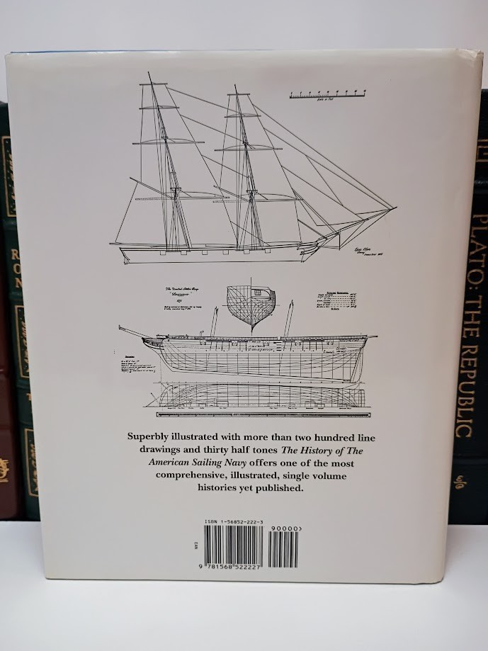 History of American Sailing Navy Chapelle Ships & Development Blueprints VG