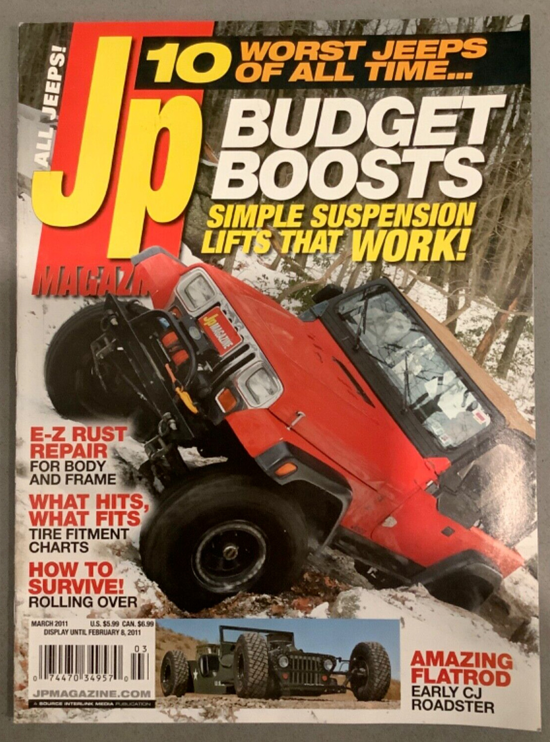Jeep JP 10 Worst Jeeps Of All Time Budget Boosts Simple Suspension Lifts Work