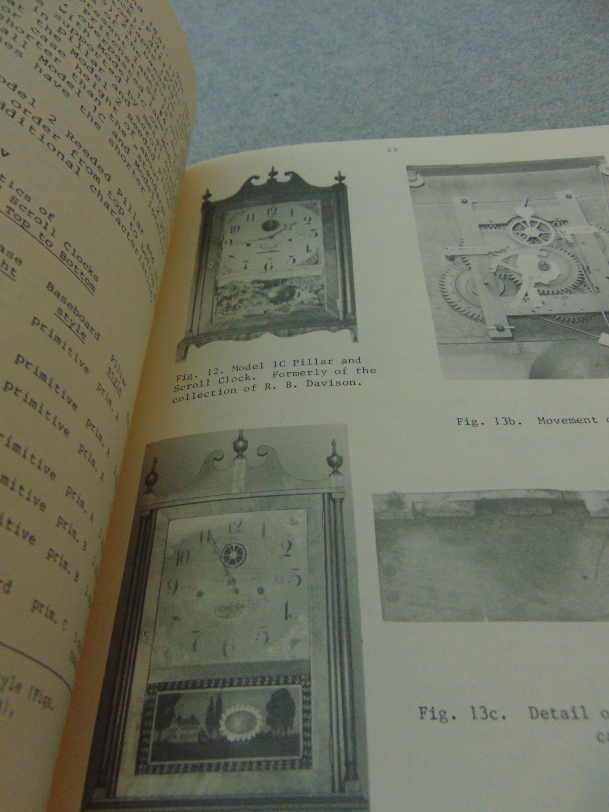 THE DEVELOPMENTAL ERA OF ELI TERRY & SETH THOMAS SHELF CLOCKS PAMPHLET S. TAYLOR