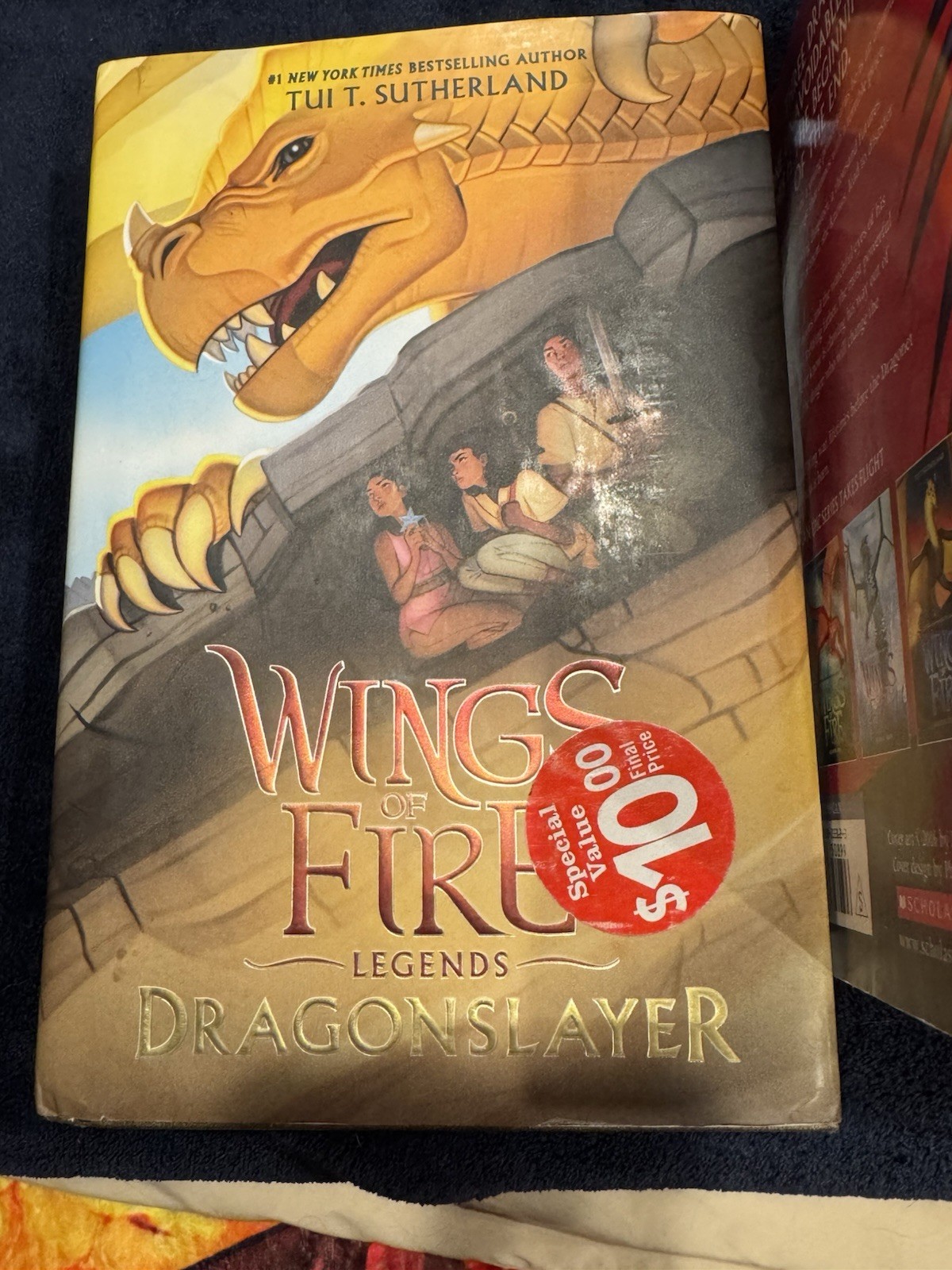 Wings of Fire by Tui Sutherland – 17 Bk Lot mixPB/HC, 1-3, 5- 14 missing book 4