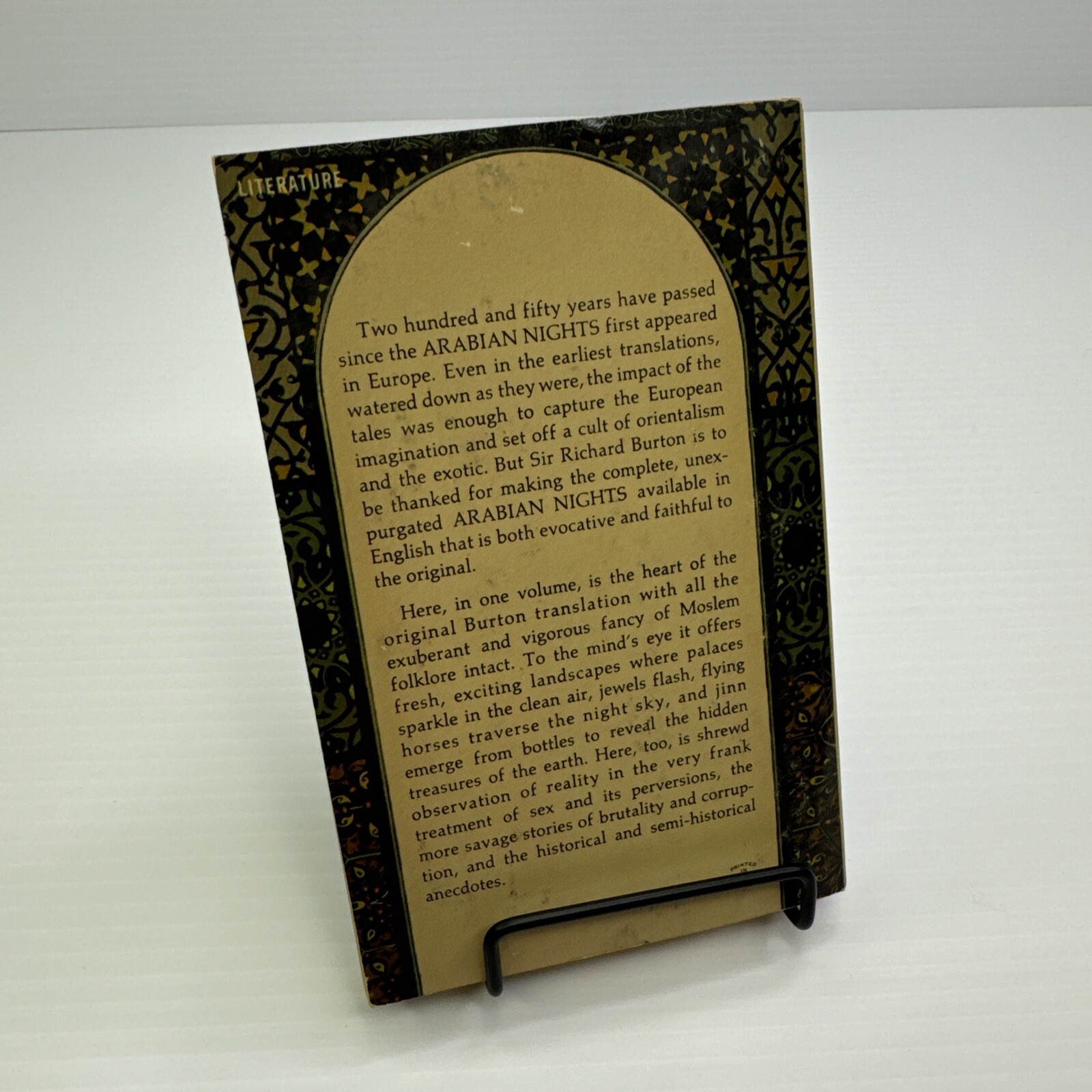 Tales from the Arabian Nights 1967 PB Washington Square Press Richard Burton