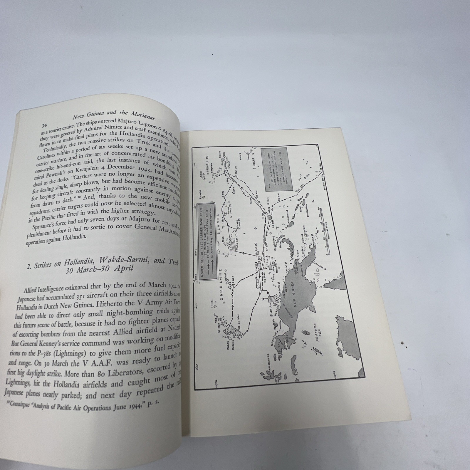 New Guinea And The Marianas by Samuel Eliot Morison (1953, First Edition, HC)