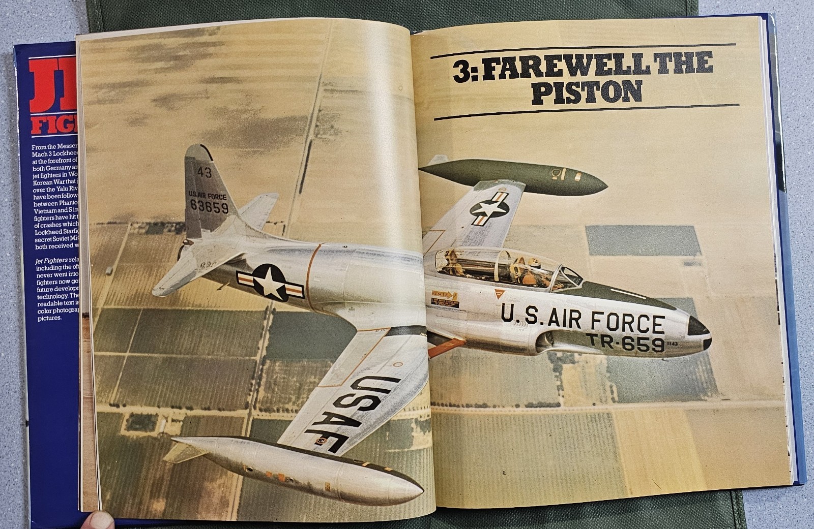 Jet Fighters by Michael Taylor Hardcover Military History w/Dust Jacket