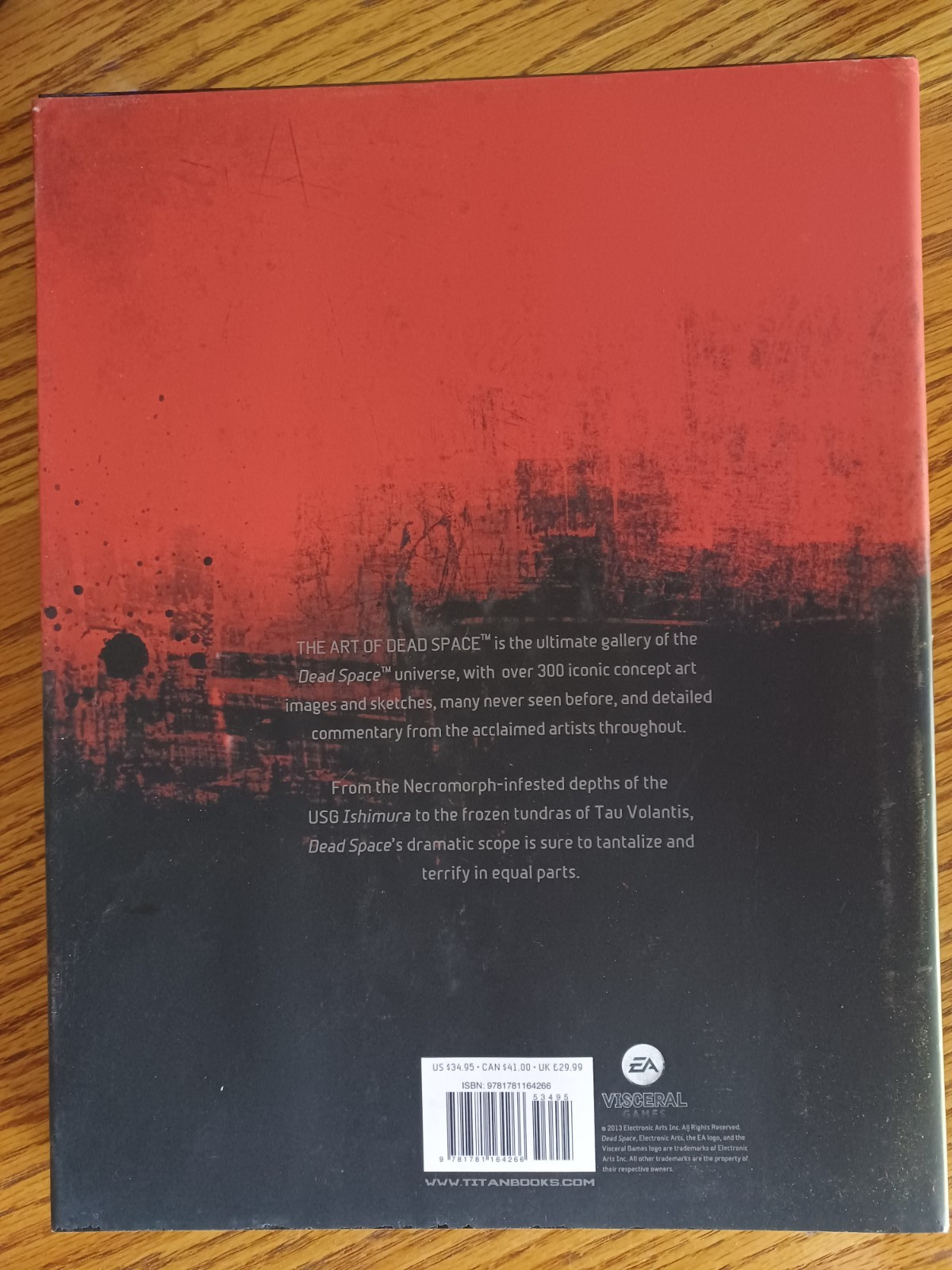 Art of Dead Space Hardcover Book – With Dust Jacket – 2013